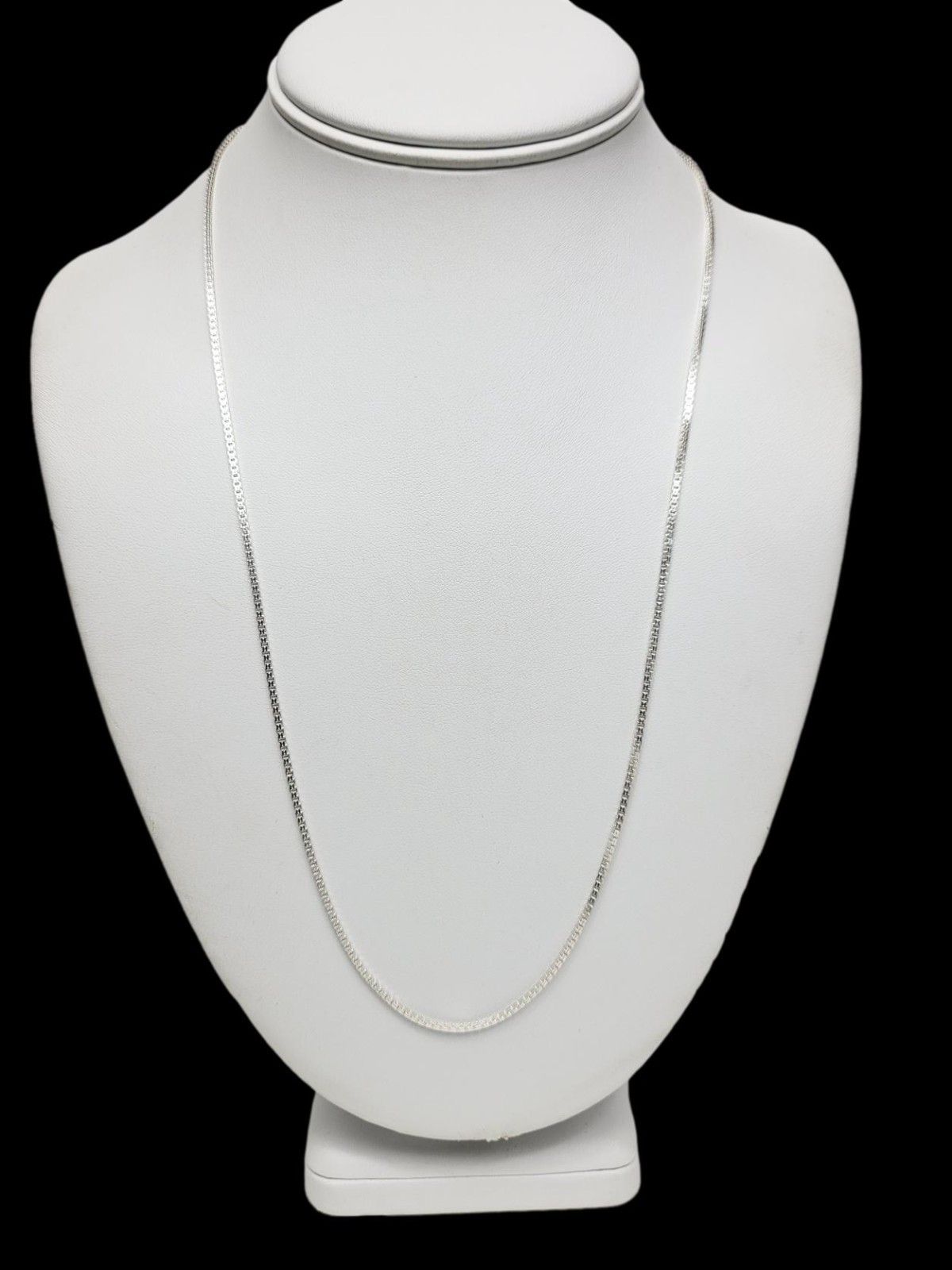 Nicky Butler 24″ Box Chain Necklace New .925 Sterling Silver 5 gr