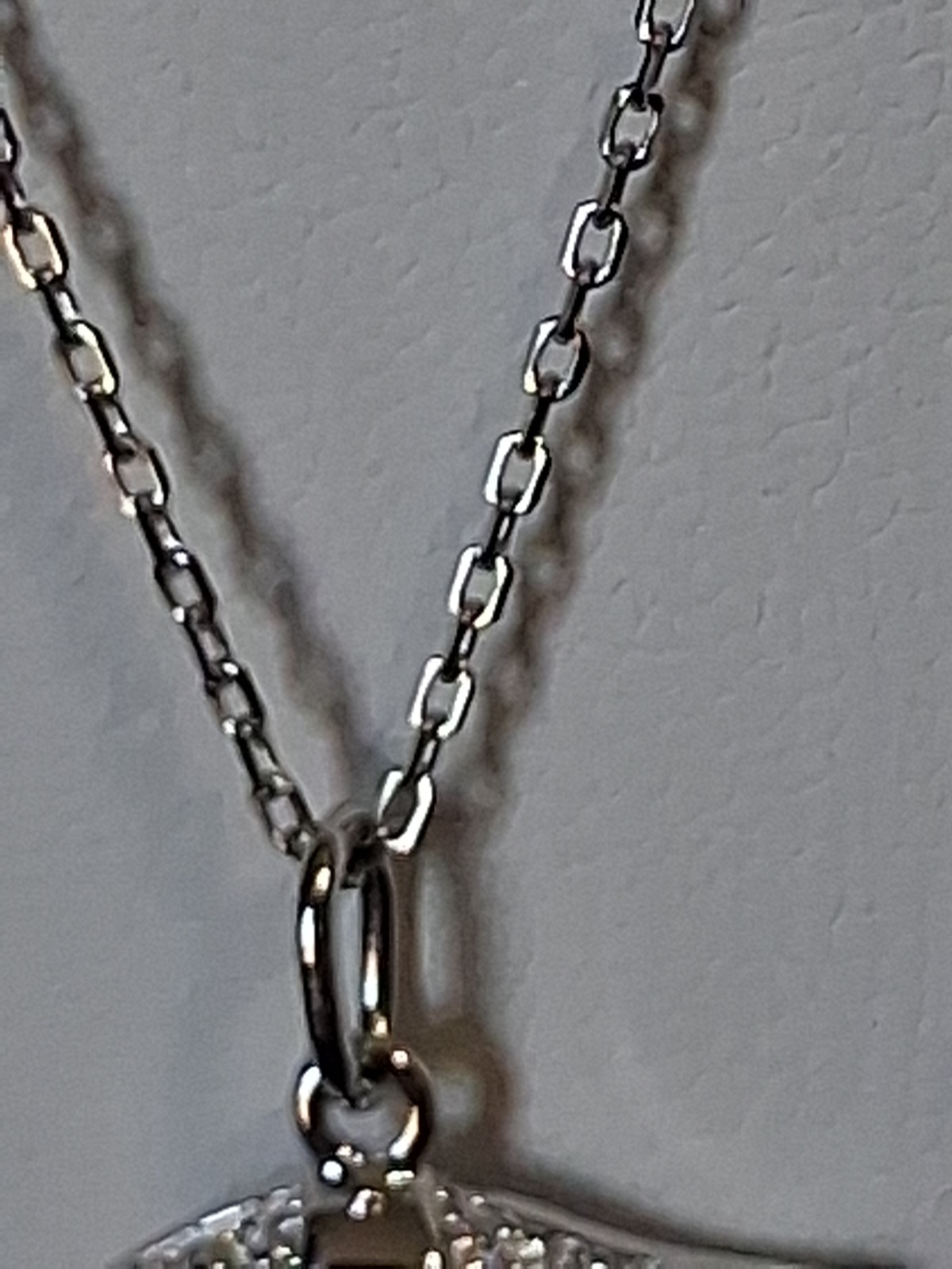 1.50 CTW Moissanite Angelfish Pendant Necklace 925 Sterling Silver 16”-18” Chain