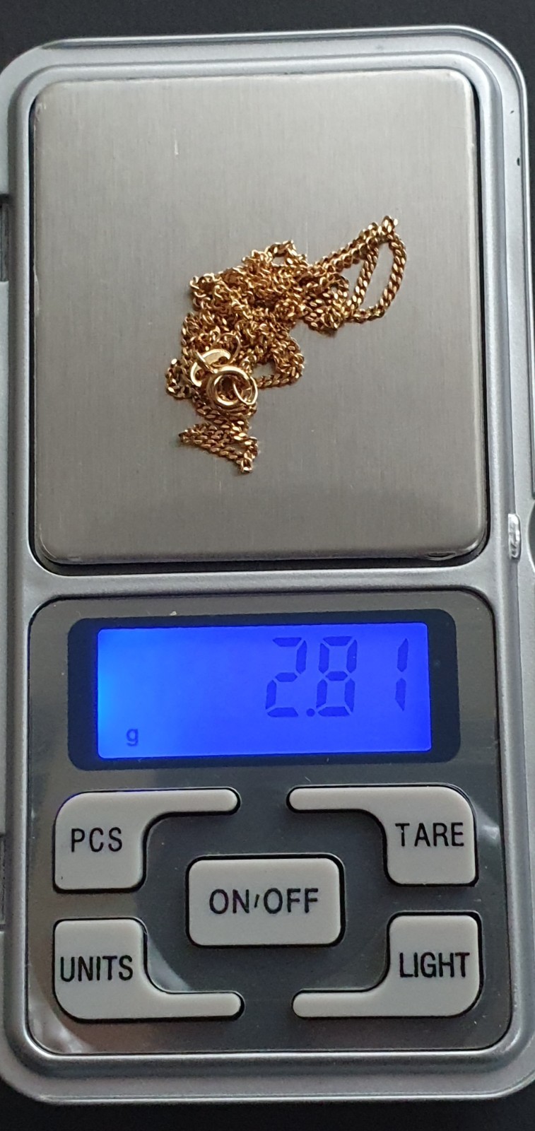 Vintage 9ct Yellow Gold Chain Necklace 375 Hallmark 2.81 g