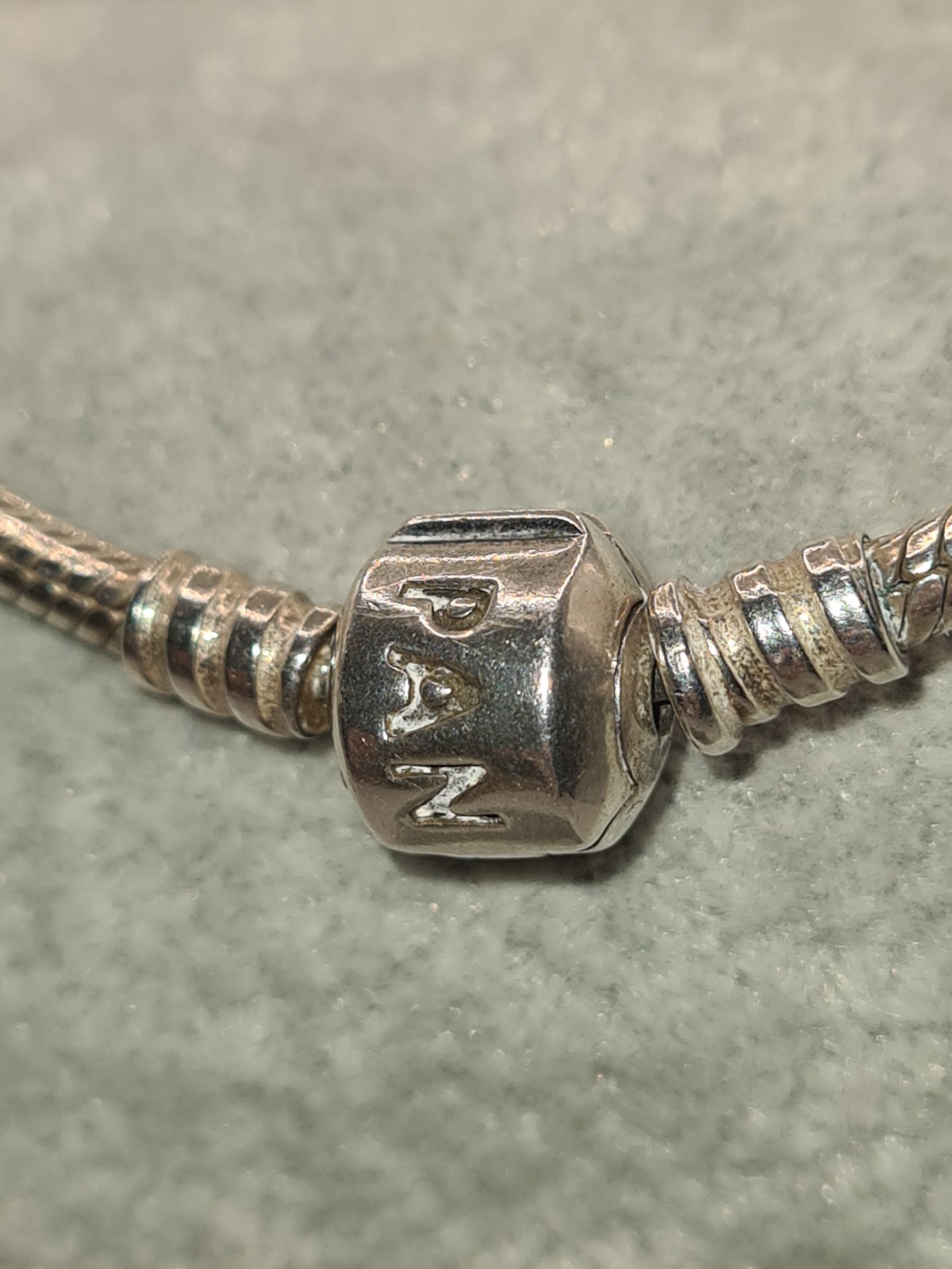 Pandora Snake Chain Necklace Barrel Clasp 45cm, 18 Inches S925 ALE