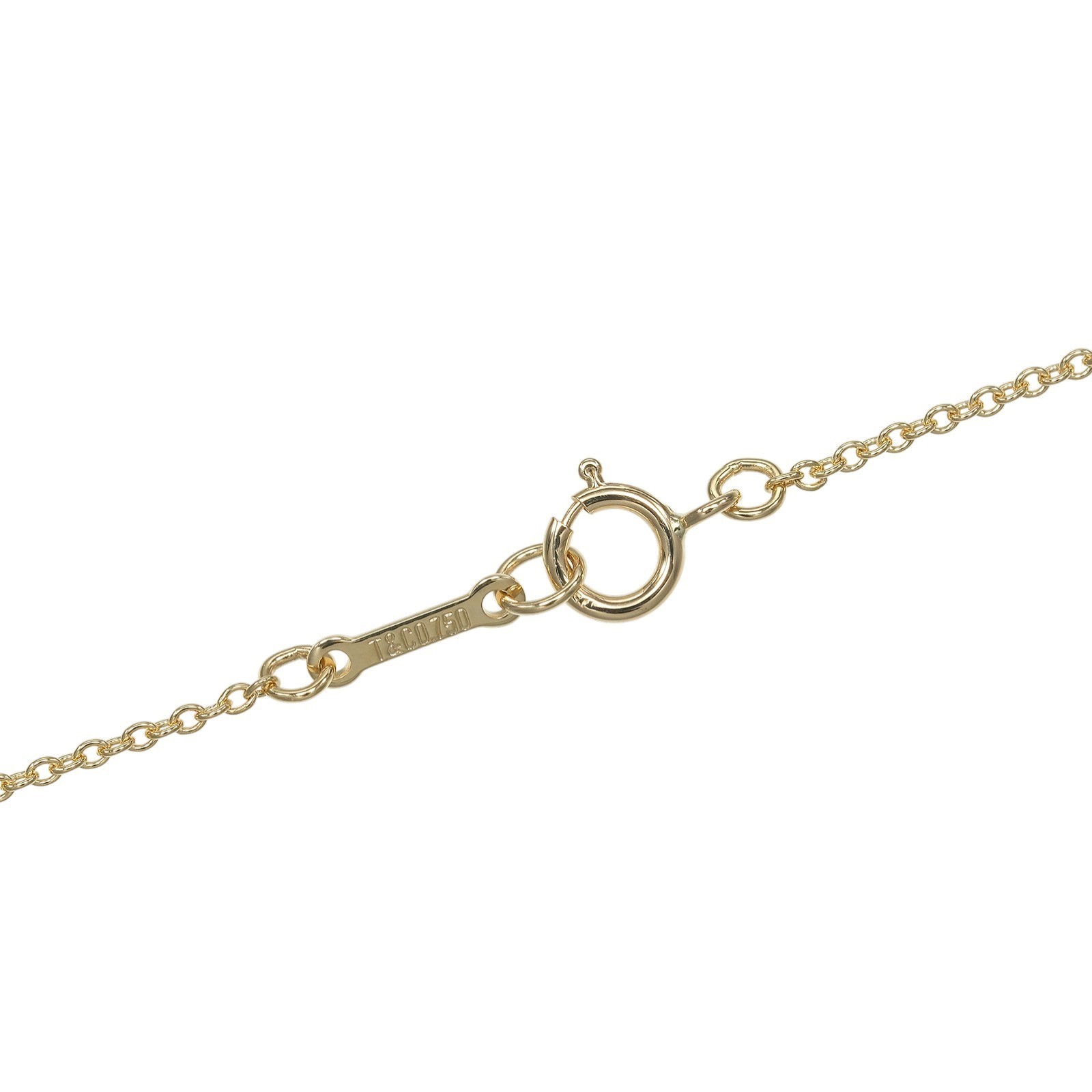 Tiffany & Co. Loving Heart 18K Yellow Gold Necklace 17.3in
