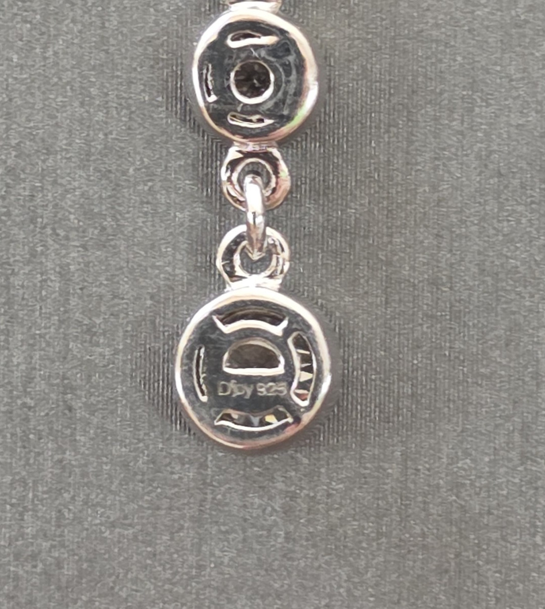 Moissanite 3-Stone Journey Necklace in Platinum Over Sterling, 0.75ctw 18-20 In.