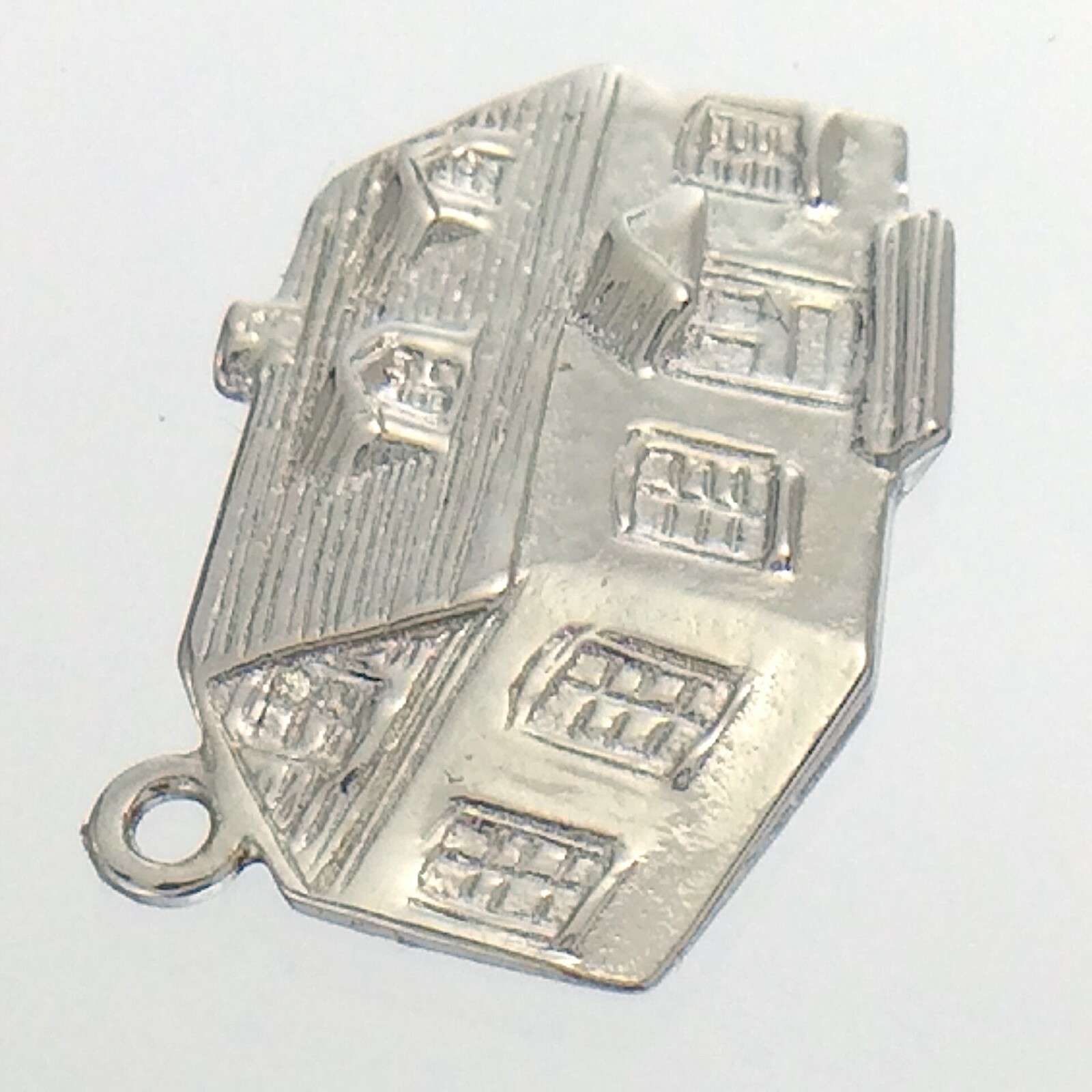 AM Vintage House Maison Marked Ster Charm Pendant 2.9g 0.75in Tested Silver J692
