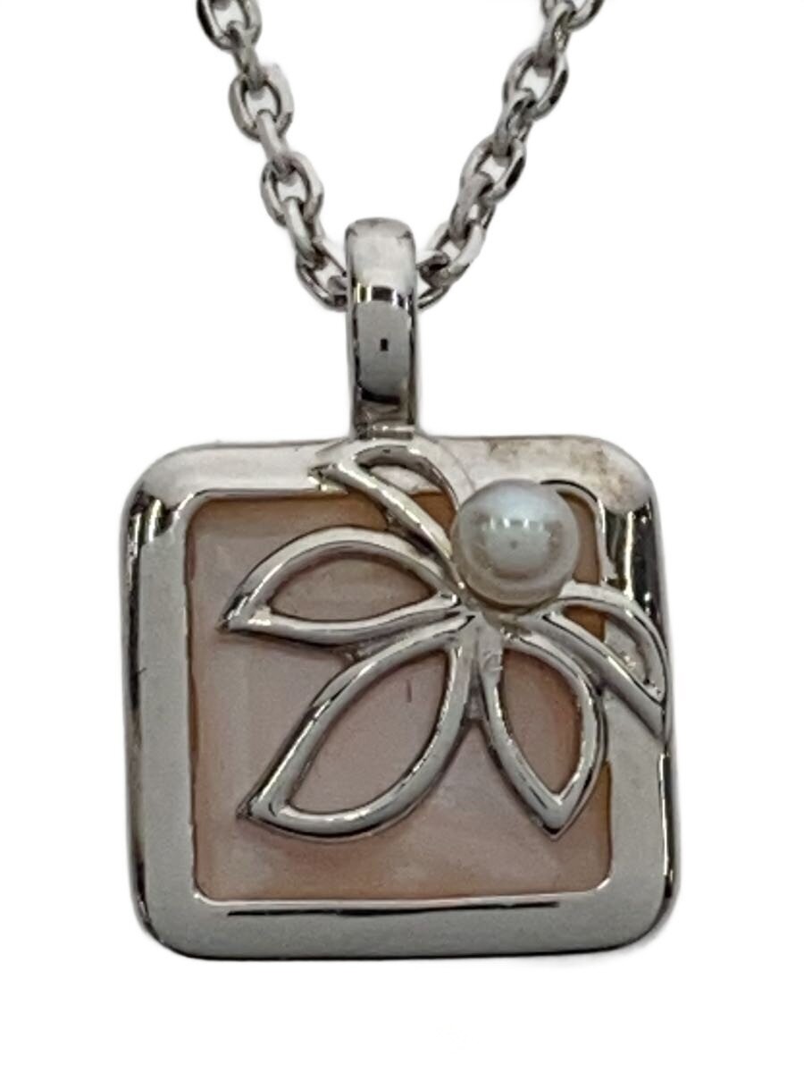 Authentic Mikimoto NII Pearl Pendant Necklace Sterling Silver 17.3 In Japan