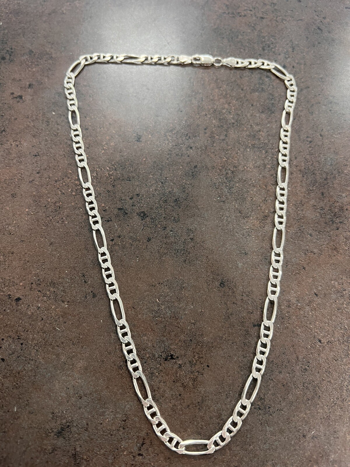 Beautiful Sterling Silver 925 Figarucci Chain 19” Chain