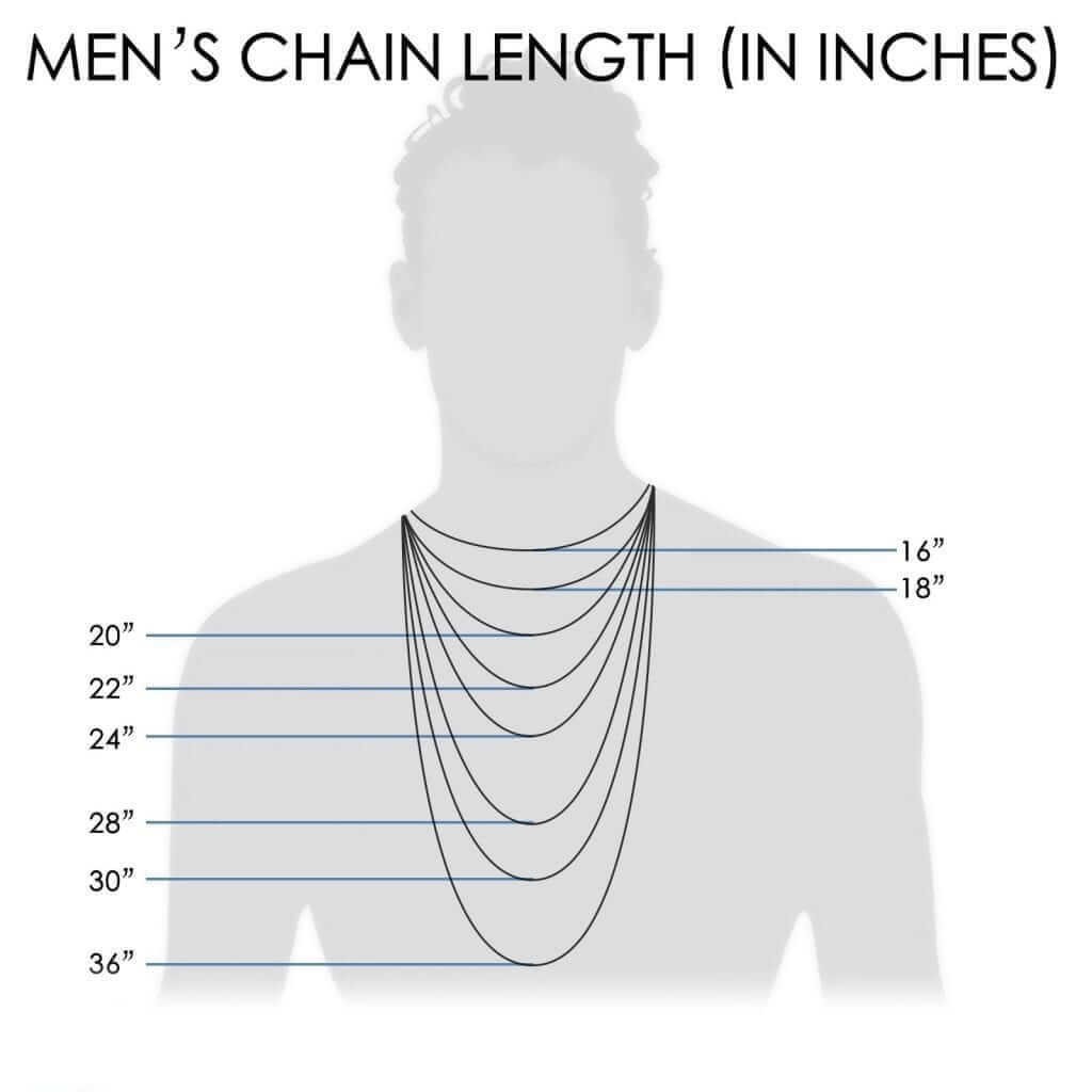 14k Gold Over Silver 4mm Diamond Cut Pave Cuban Curb Chain Necklace 18″-30″