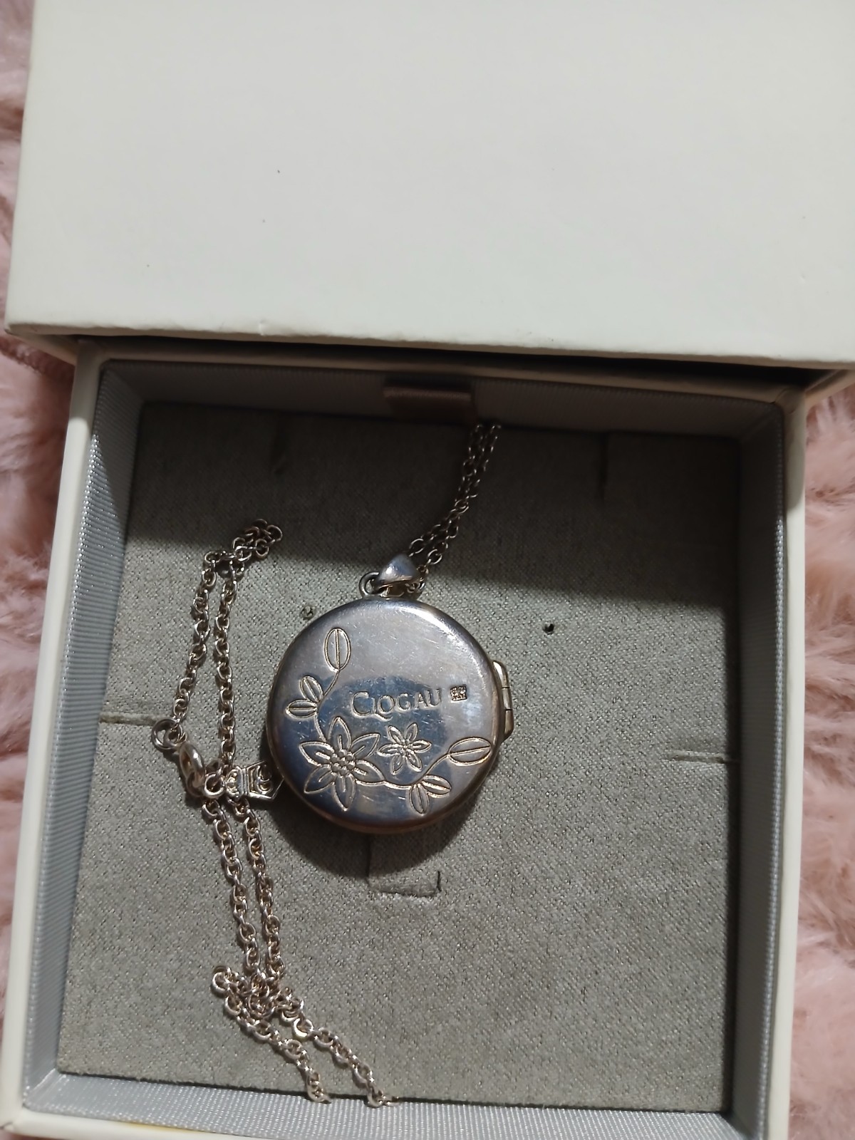 Early Clogau Flower Locket New In Box Never Worn Good Gift Rare Find 🎄