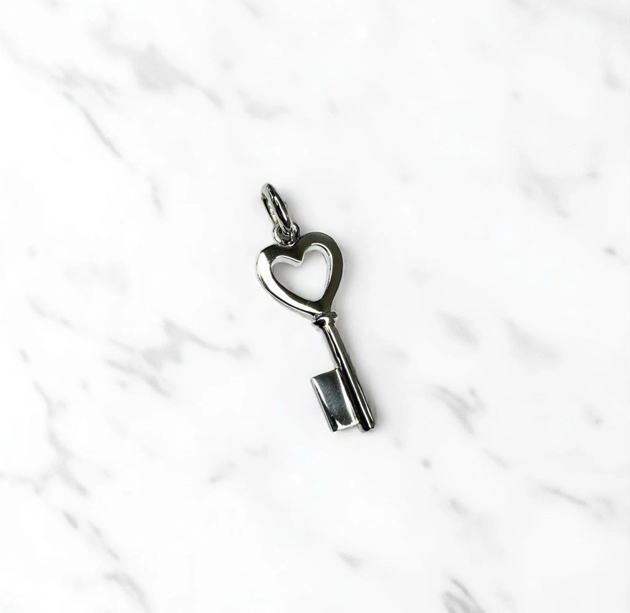 Silver 925 Key Pendant( Optional Could Be Rose Or Yellow Plated)