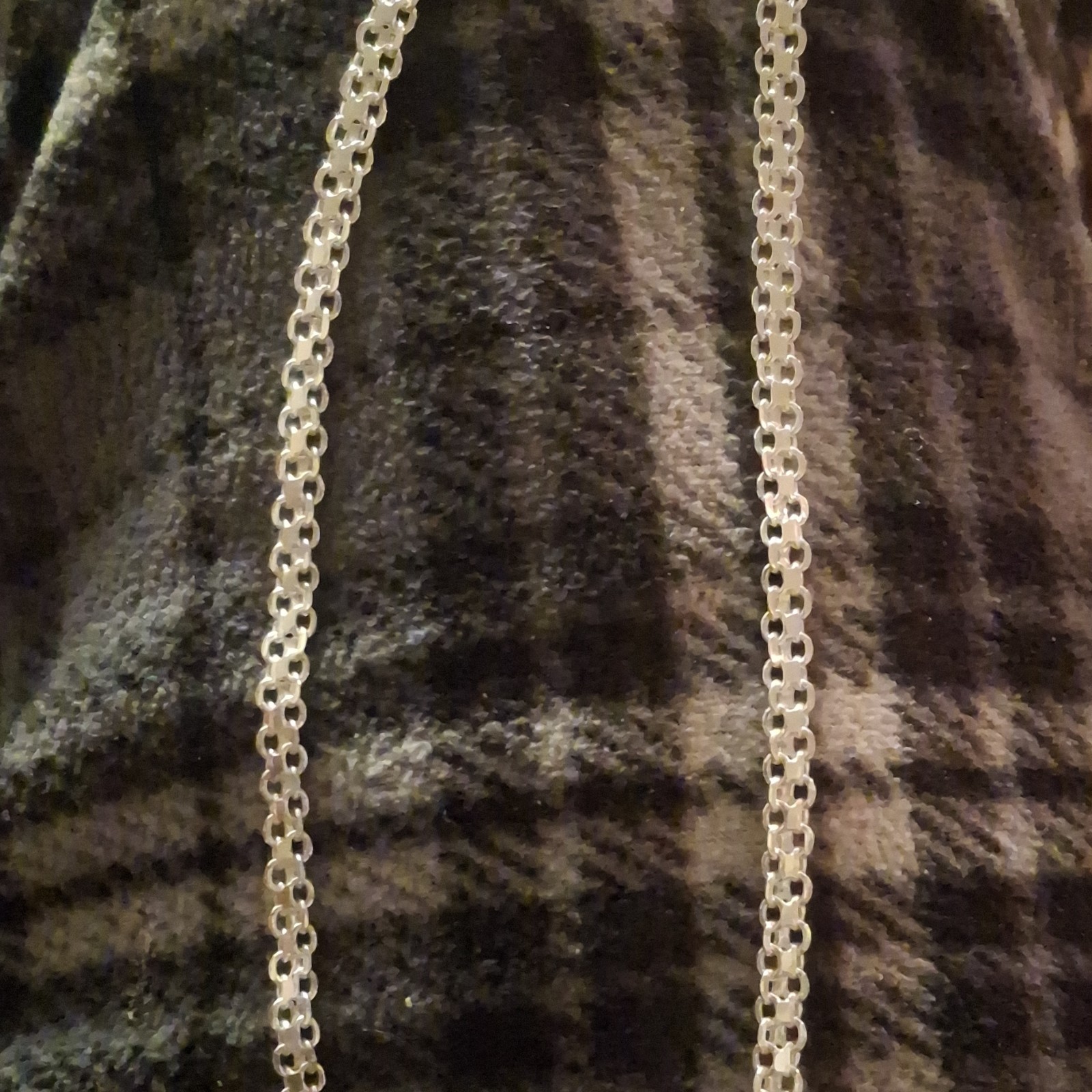 925 sterling silver bismark chain 20″ length 5.2mm thick!!