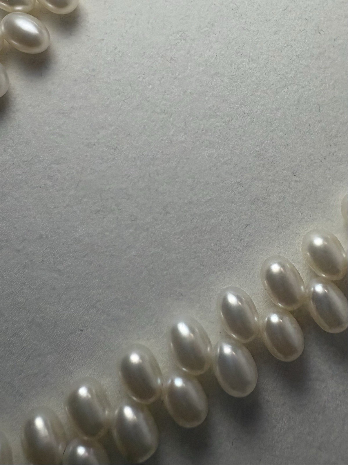 ESTATE 10k Yellow Gold Cultured Pearls Beads Doble Strand Necklaces 51.49G