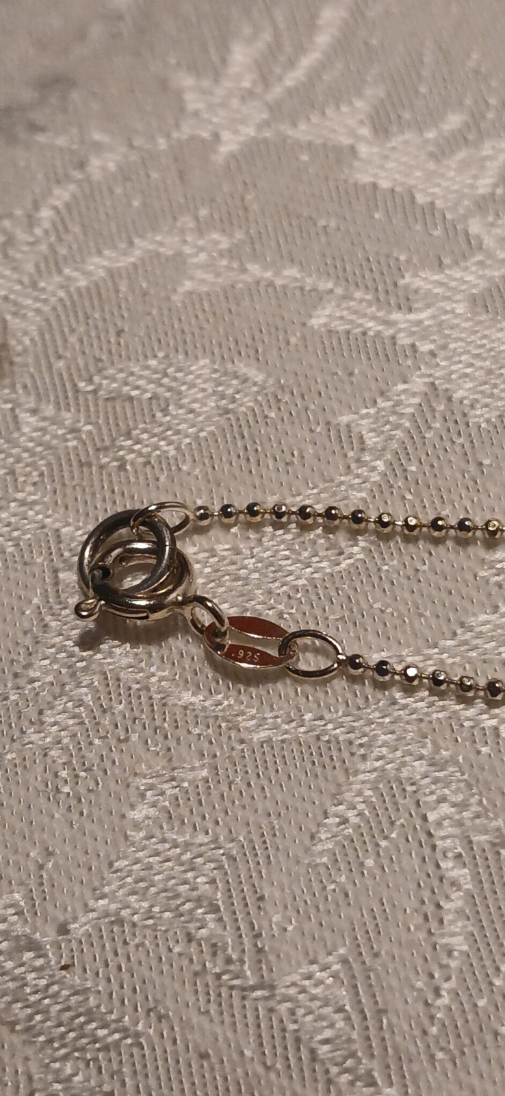 925 Silver Chain, 9.5″, 925 Gold filled Leaf, Charm, Chain, Tiny Dreidel Charm