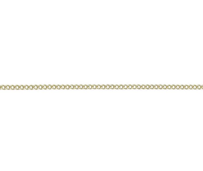 ❤️🇬🇧😍 9ct Yellow Gold 1.4mm Curb Link Chain 28″ / 70cm MADE IN UK 🇬🇧 (G16C)