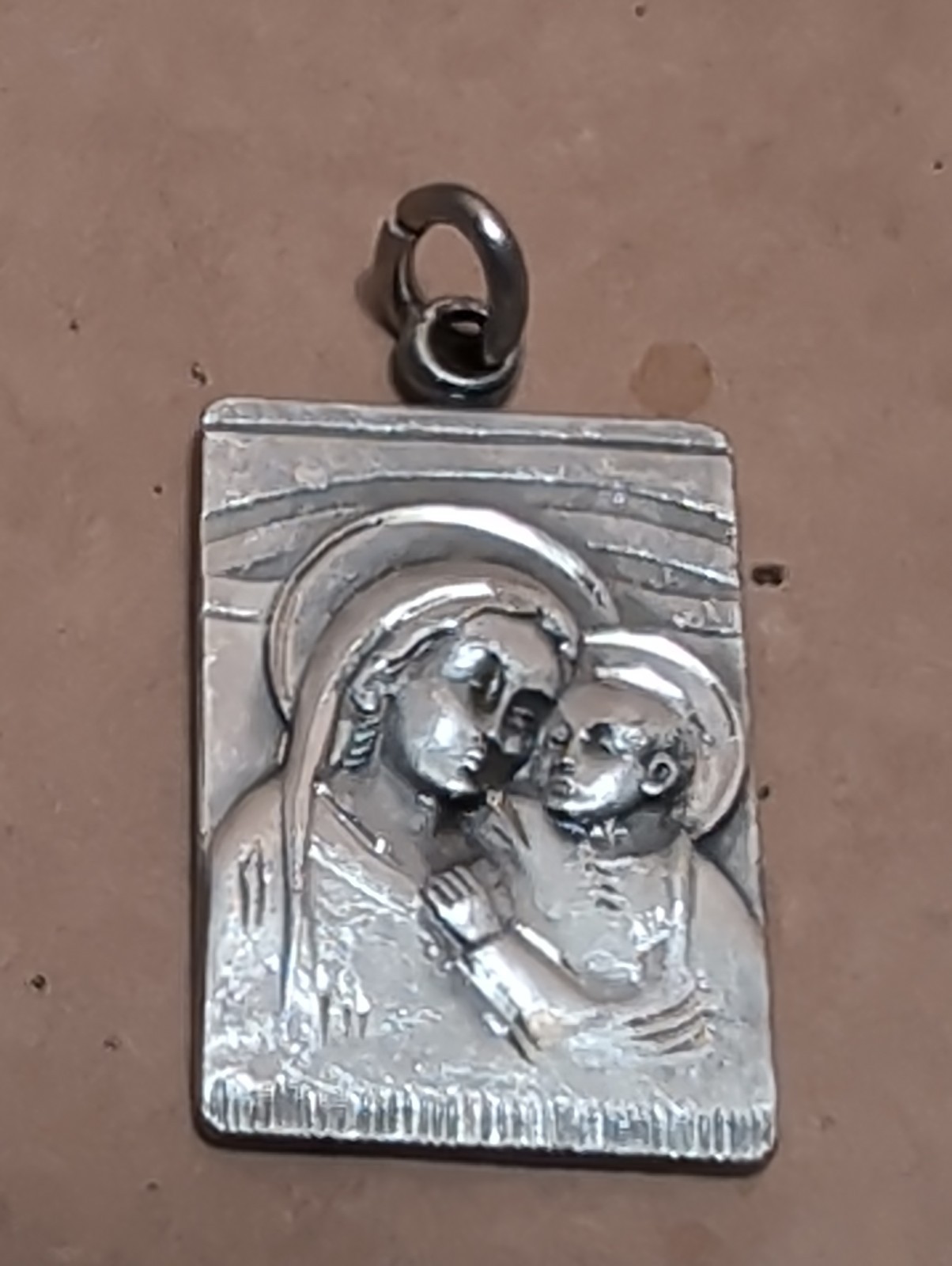 Sterling Silver Nccw Our Lady Of Good Counsel Catholic Pendant
