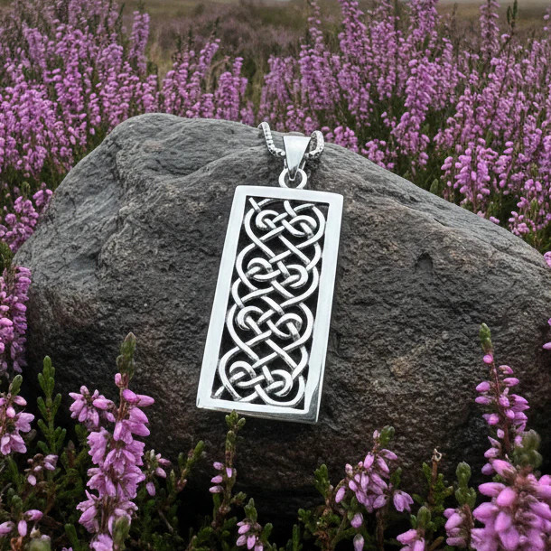 Eternal Bond Celtic Knot Necklace 925 Pendant