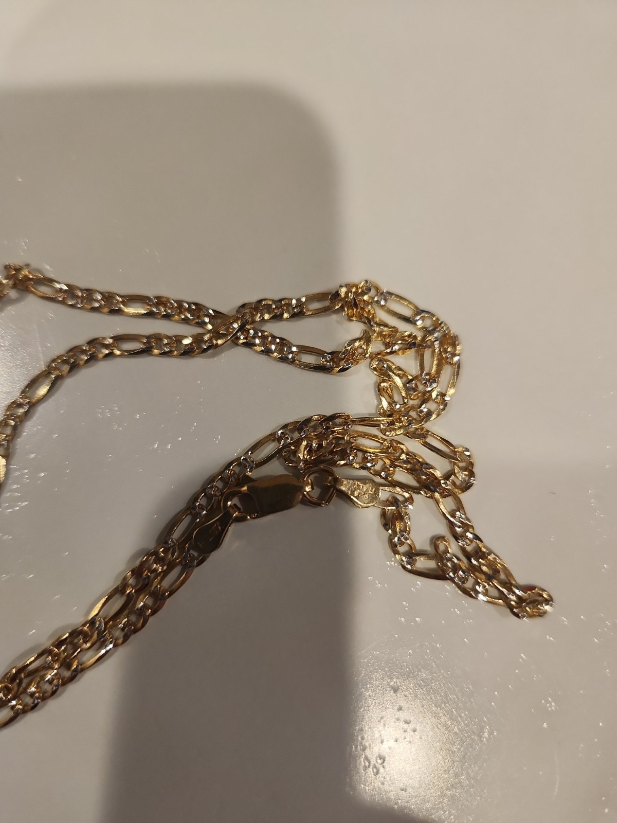 925 Sterling Silver figaro chain 24″ 2.5mm 6g. Made In Italy 🇮🇹