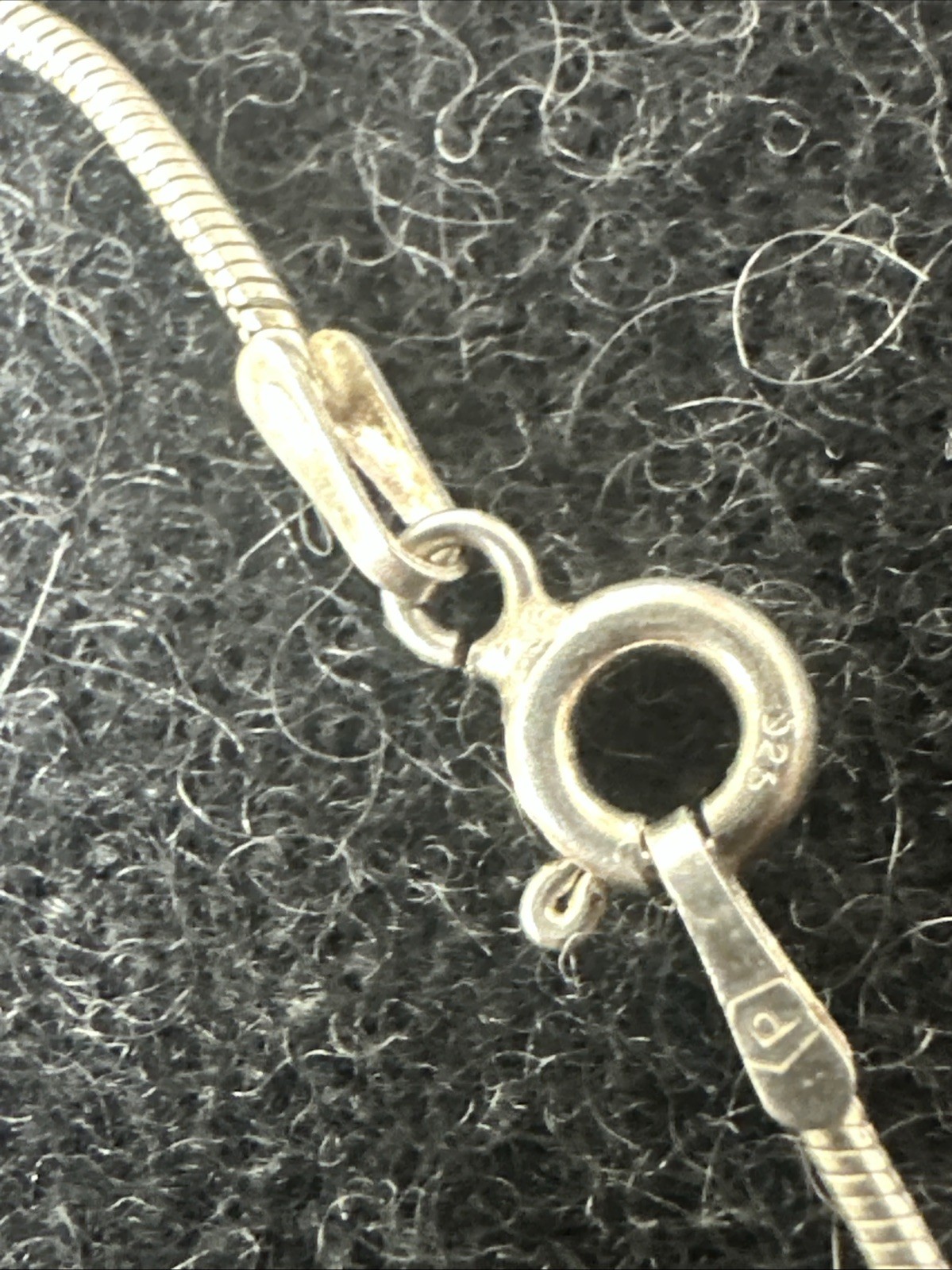 **STERLING SILVER** Women’s 30th Birthday ‘Triple Ring’ Necklace