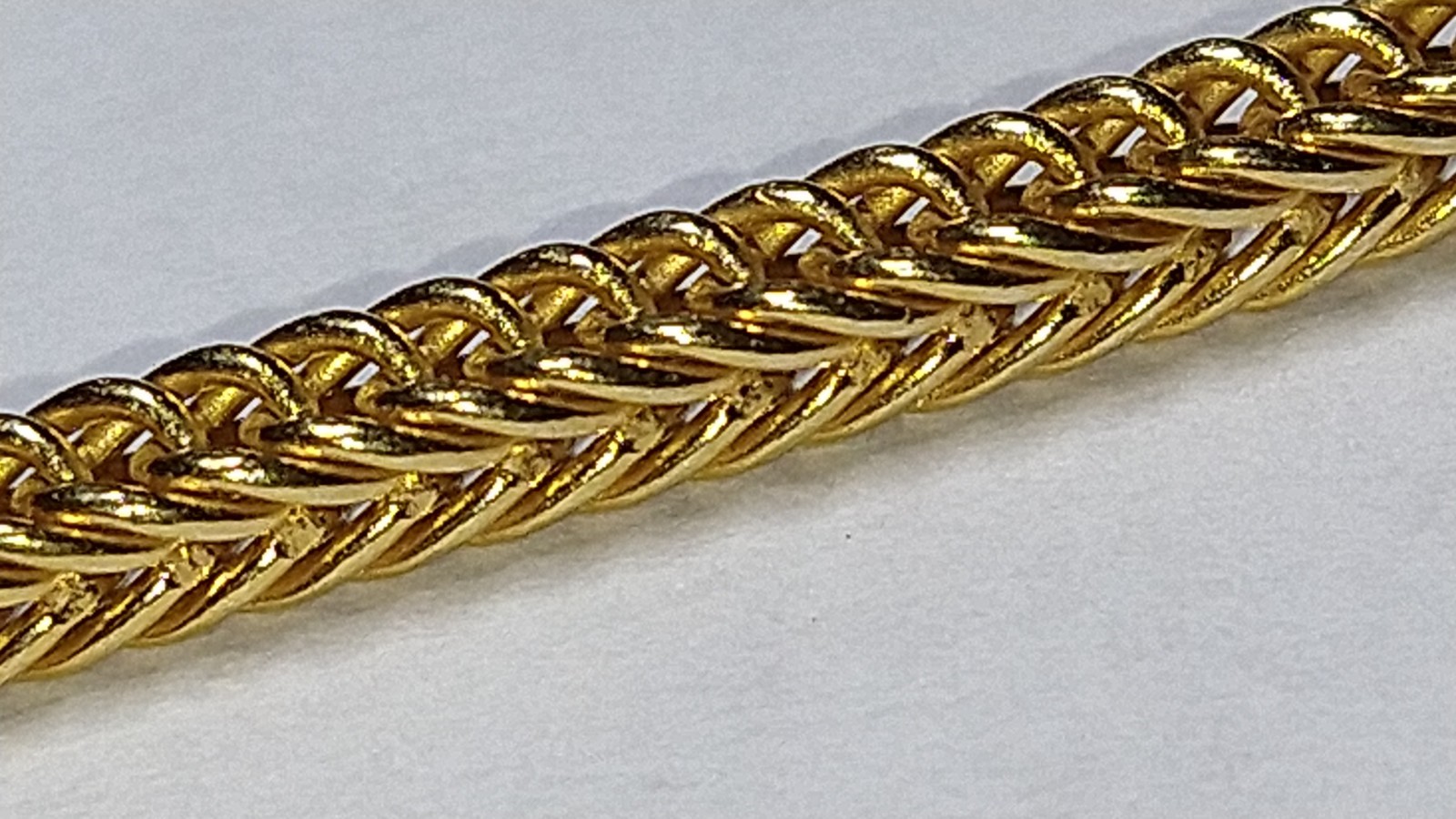 23k gold franco chain necklace 15.22 grams – 20.75″