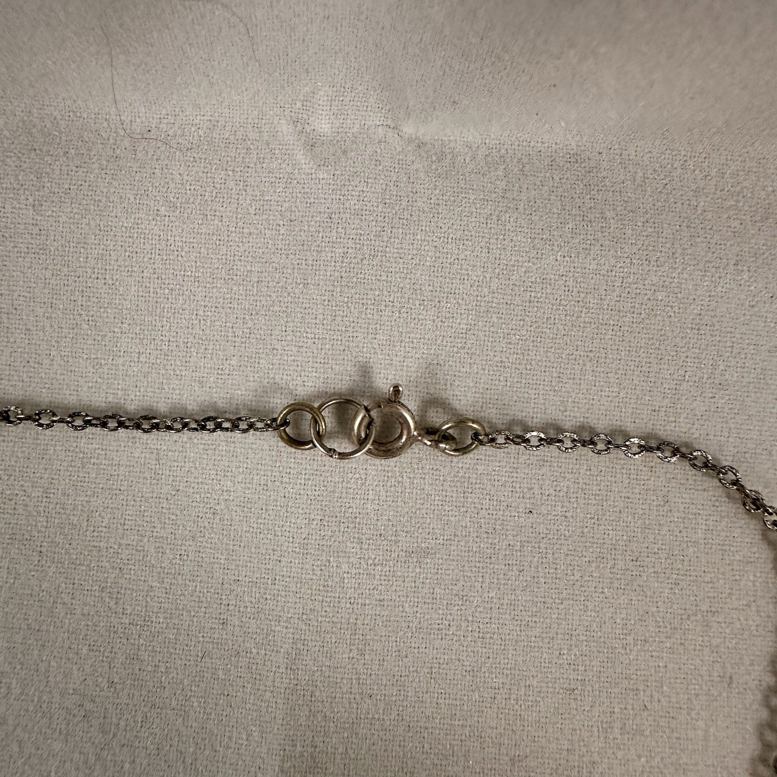 AMETHYST PENDANT NECKLACE With 925 Sterling Silver Chain 8 inches