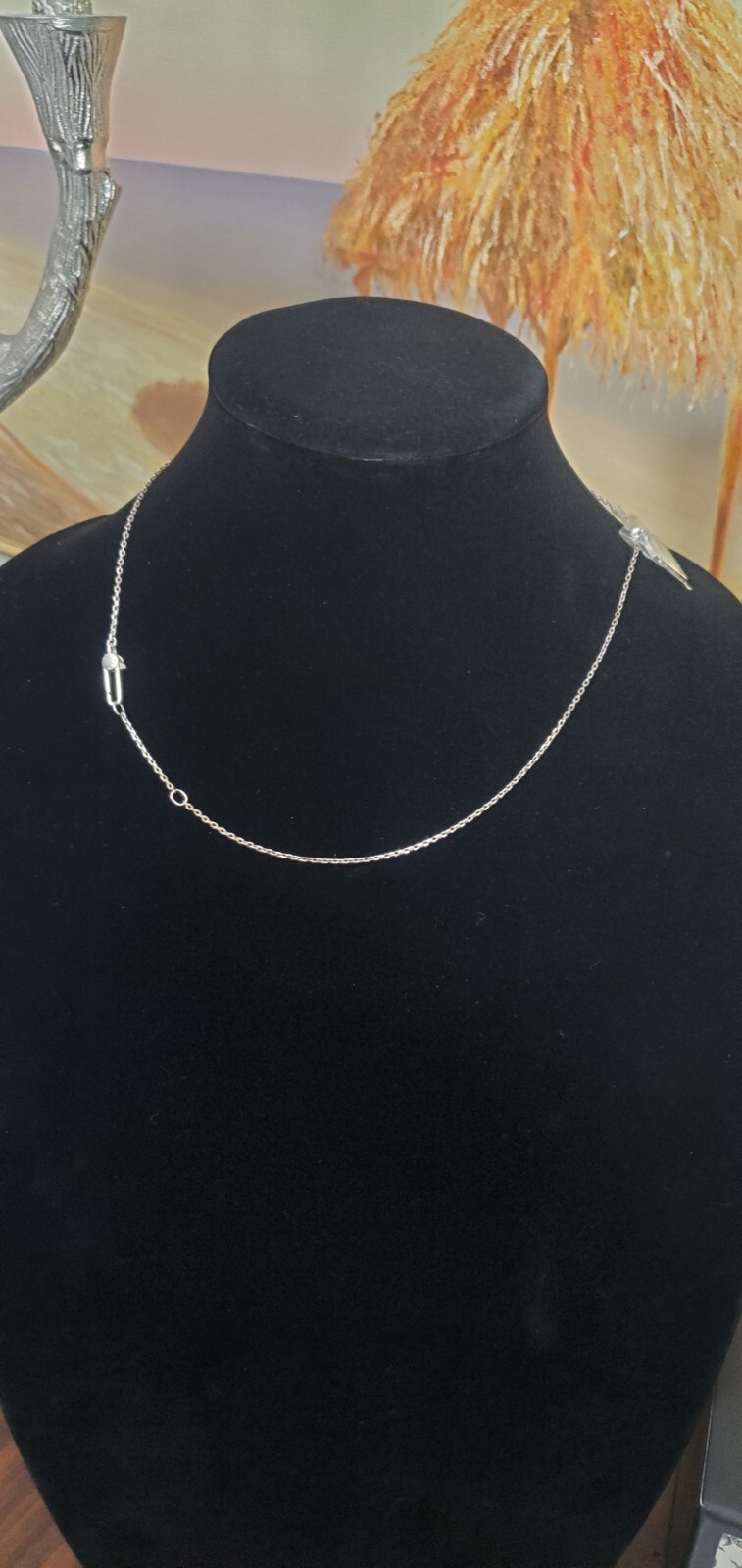 Gucci Trademark Necklace Chain Logo Square Pendant 925 Sterling Silver Rare NIB
