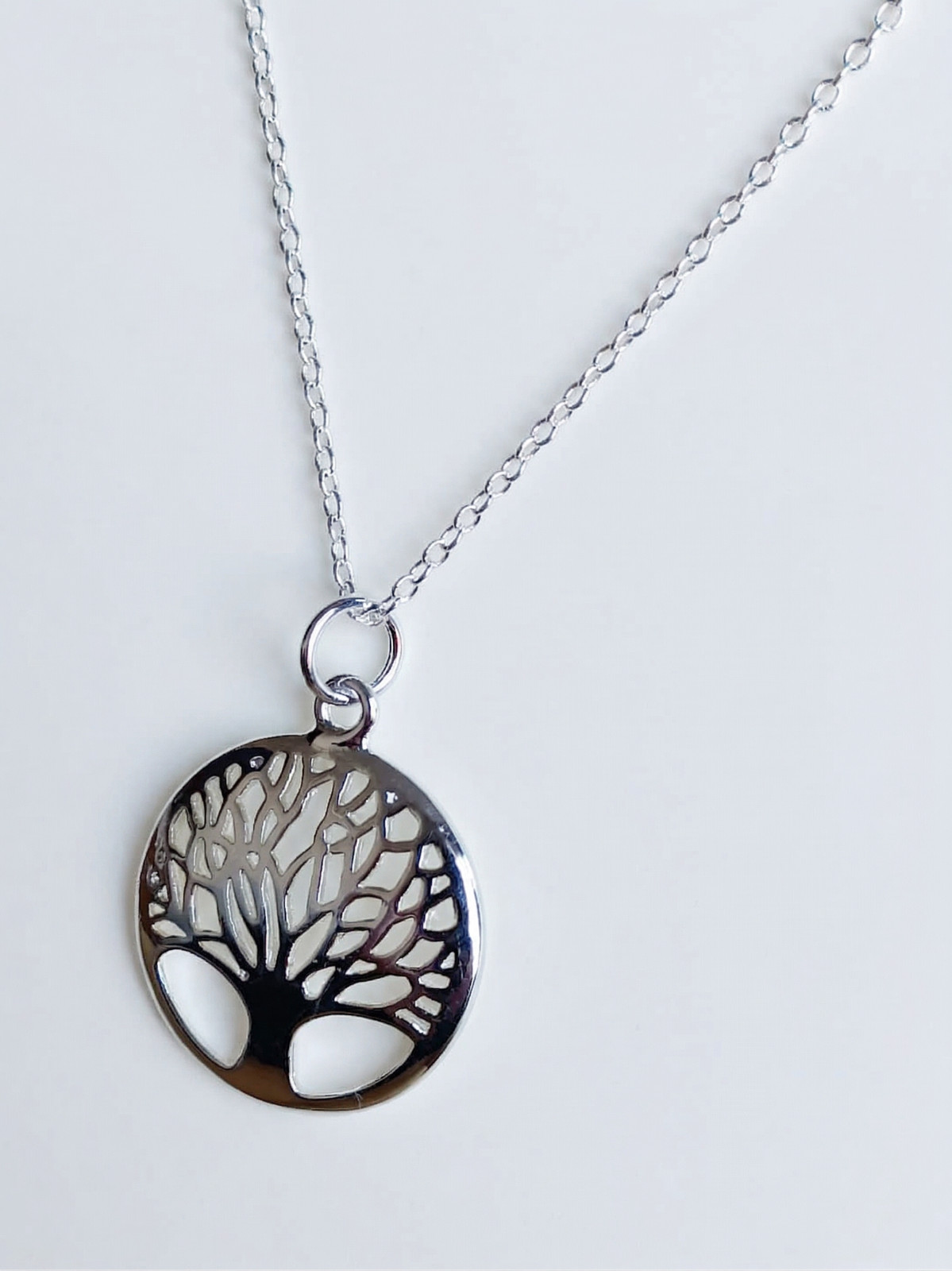 Sterling Silver 925 Tree of Life Necklace Pendant Womens Fashion Jewellery UK