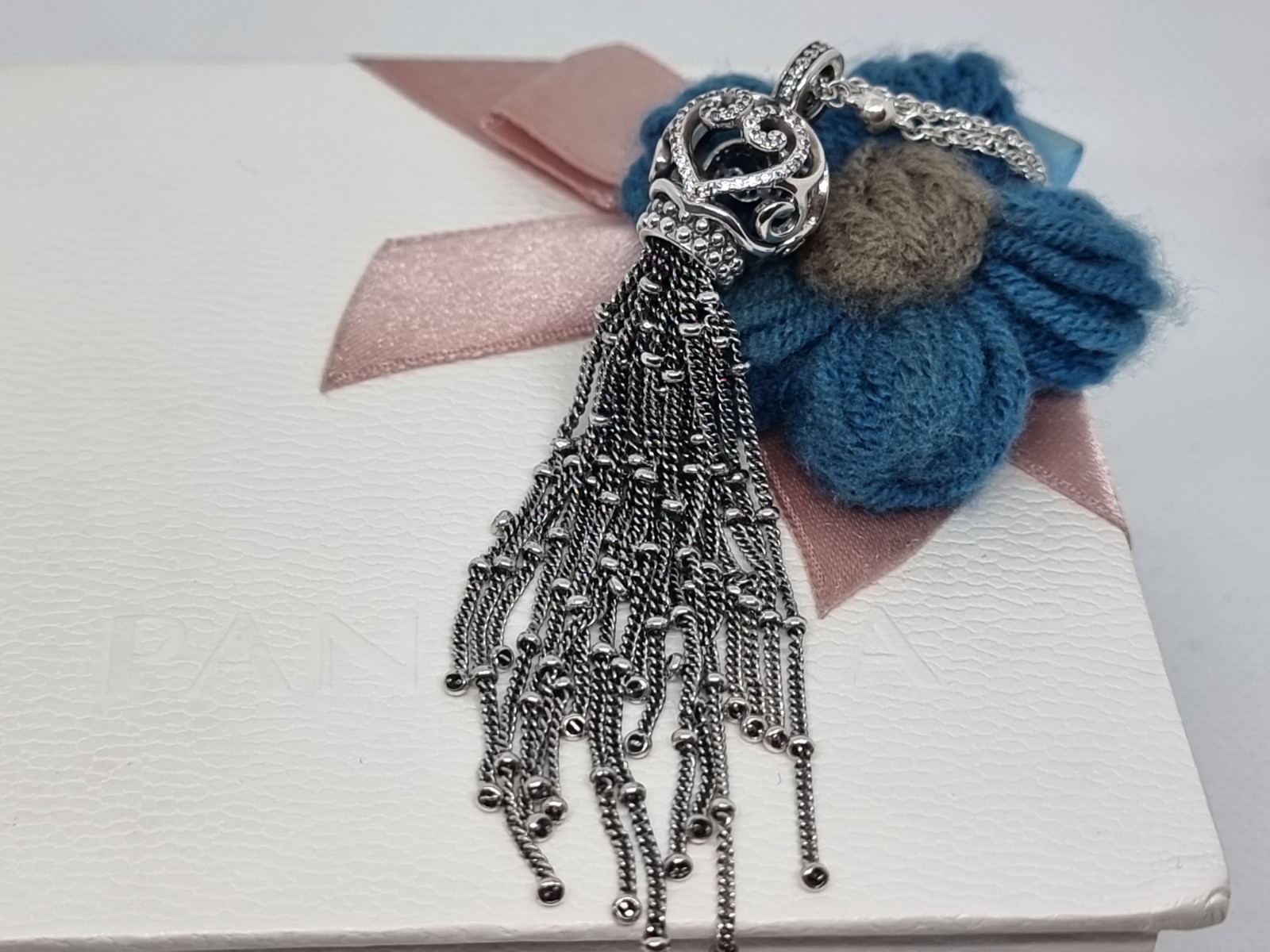 NEW Genuine Pandora Spring 2018 Enchanted Tassel Pendant Necklace 70cm 💕 BOXED