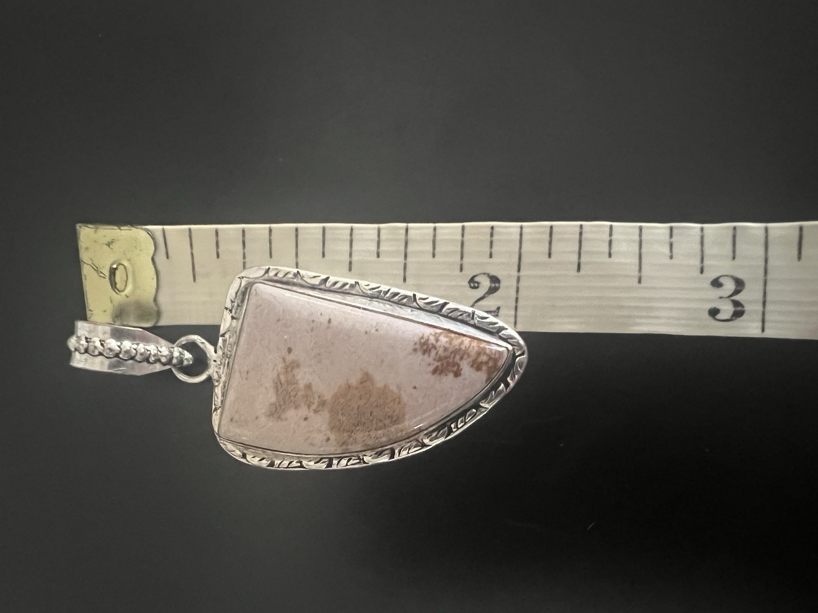 Picture Jasper Pendant Sterling Silver