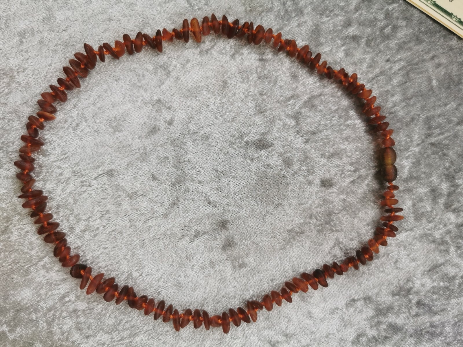 Baltic amber necklace for adults nee