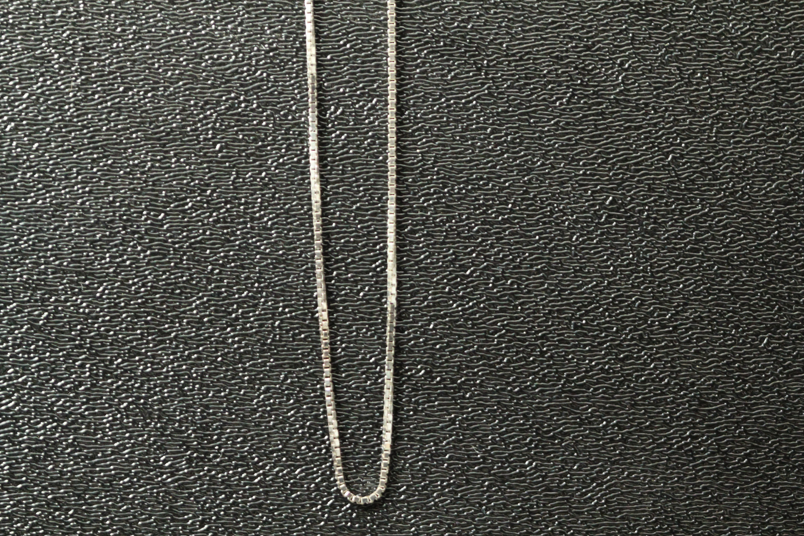 925 Sterling Silver 19 Inch Long Thin Box Chain Necklace 2 Grams (NEC5309)