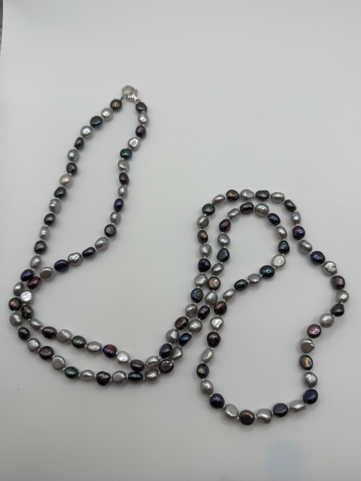 Honora Cultured Pearl Multicolor Sterling Silver Necklace & Stretch Bracelet Set