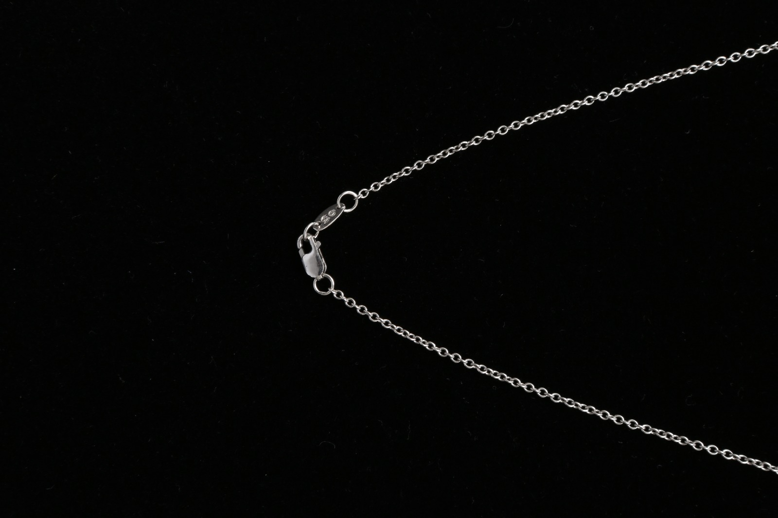 ROUND DIAMOND PENDANT 1CT TCW 18K J COLOR VS2 CLARITY VERY GOOD 16 INCHES LONG