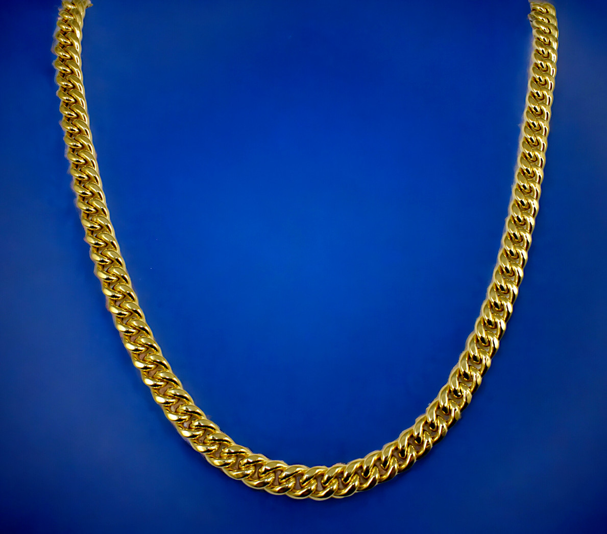 14K Yellow Gold 3mm-15mm Miami Cuban Link Chain Necklace All Sizes Real 16″-30″