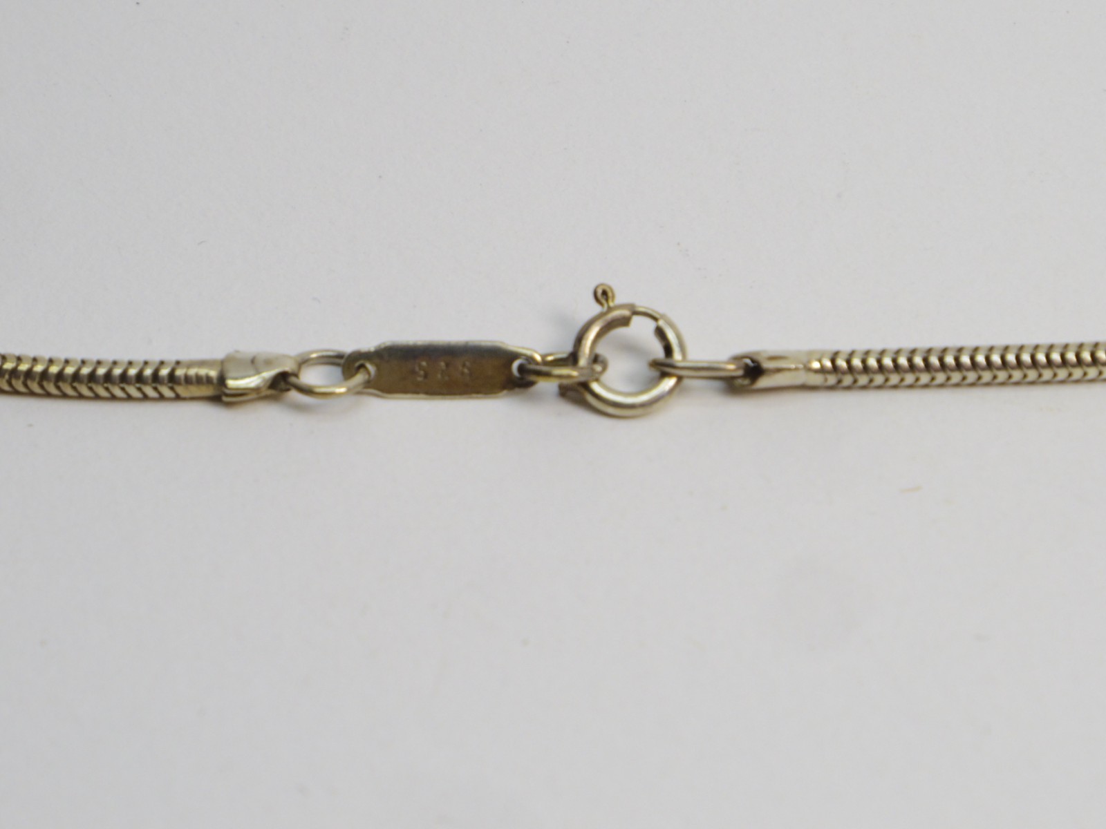 TIFFANY & Co. 1837 Bar Plate Pendant Necklace Chain Silver SV925 excellent