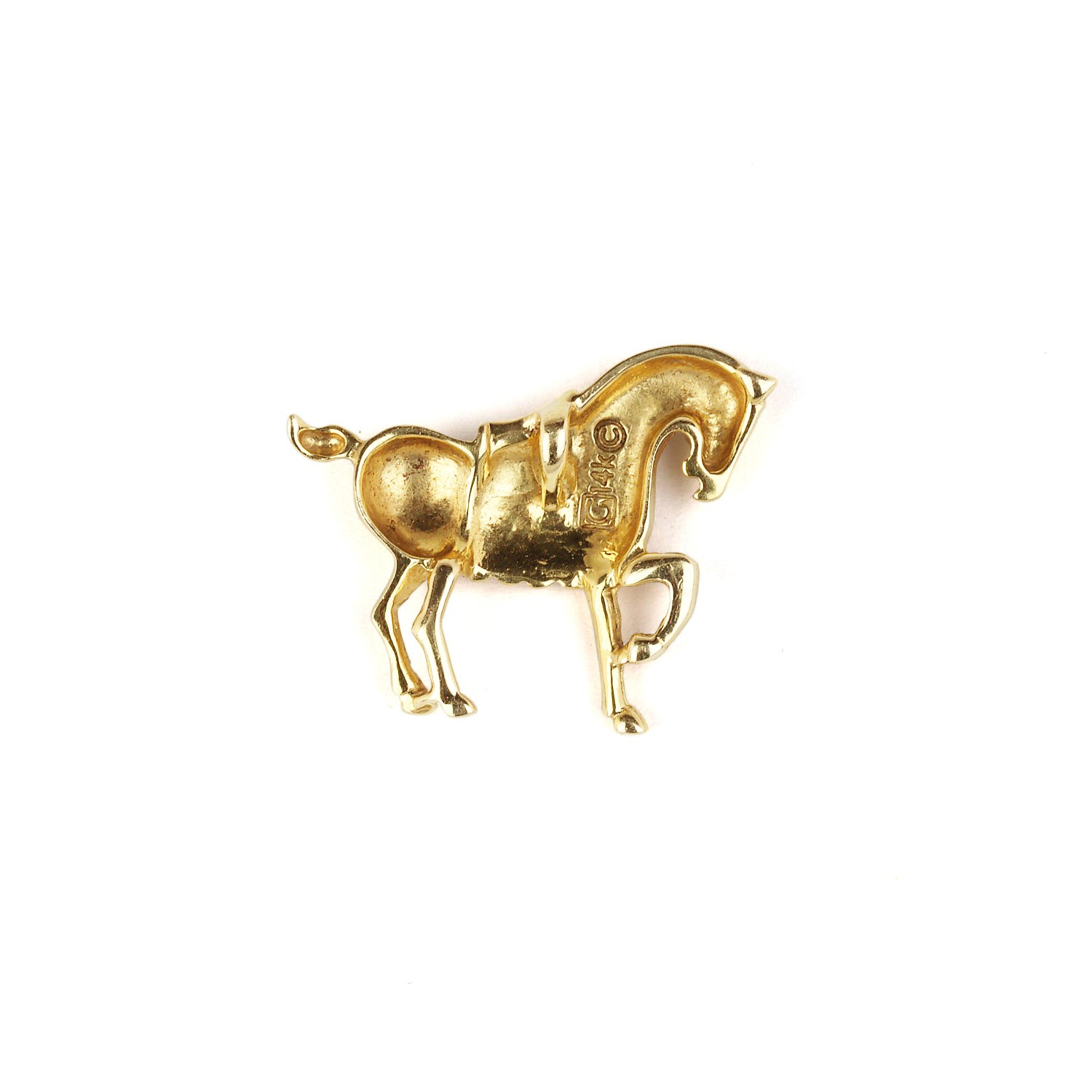 Women’s 14k Yellow Gold Horse Pendant