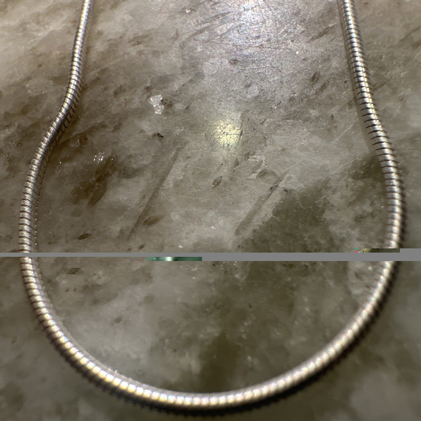 Chain 1 Millimeter 12.5 Inch Very Thin Light Weight Italy 925 Stirling Silver