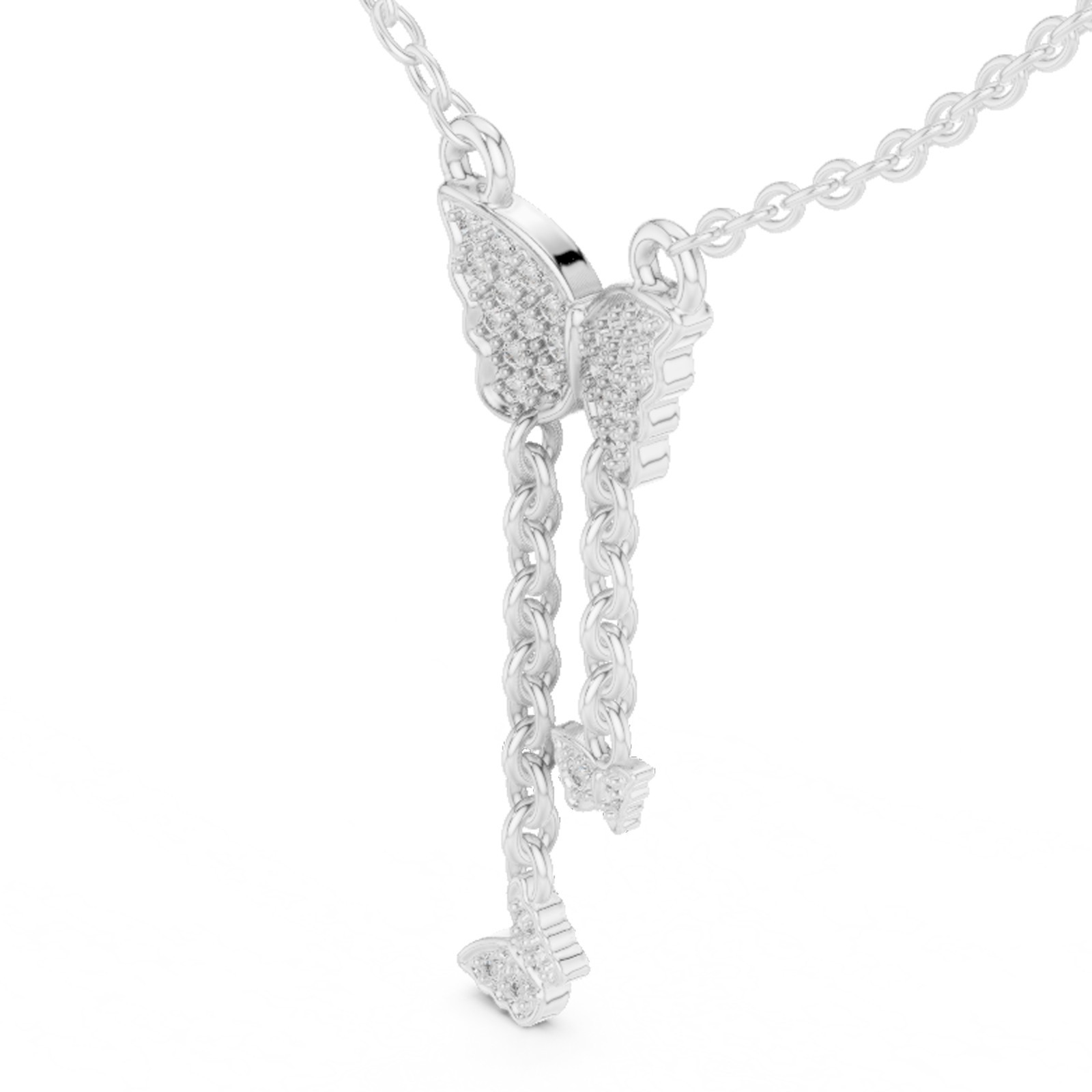 Certified VVS1 Natural Diamond Round Wedding Anniversary Pendant 14k Gold Over