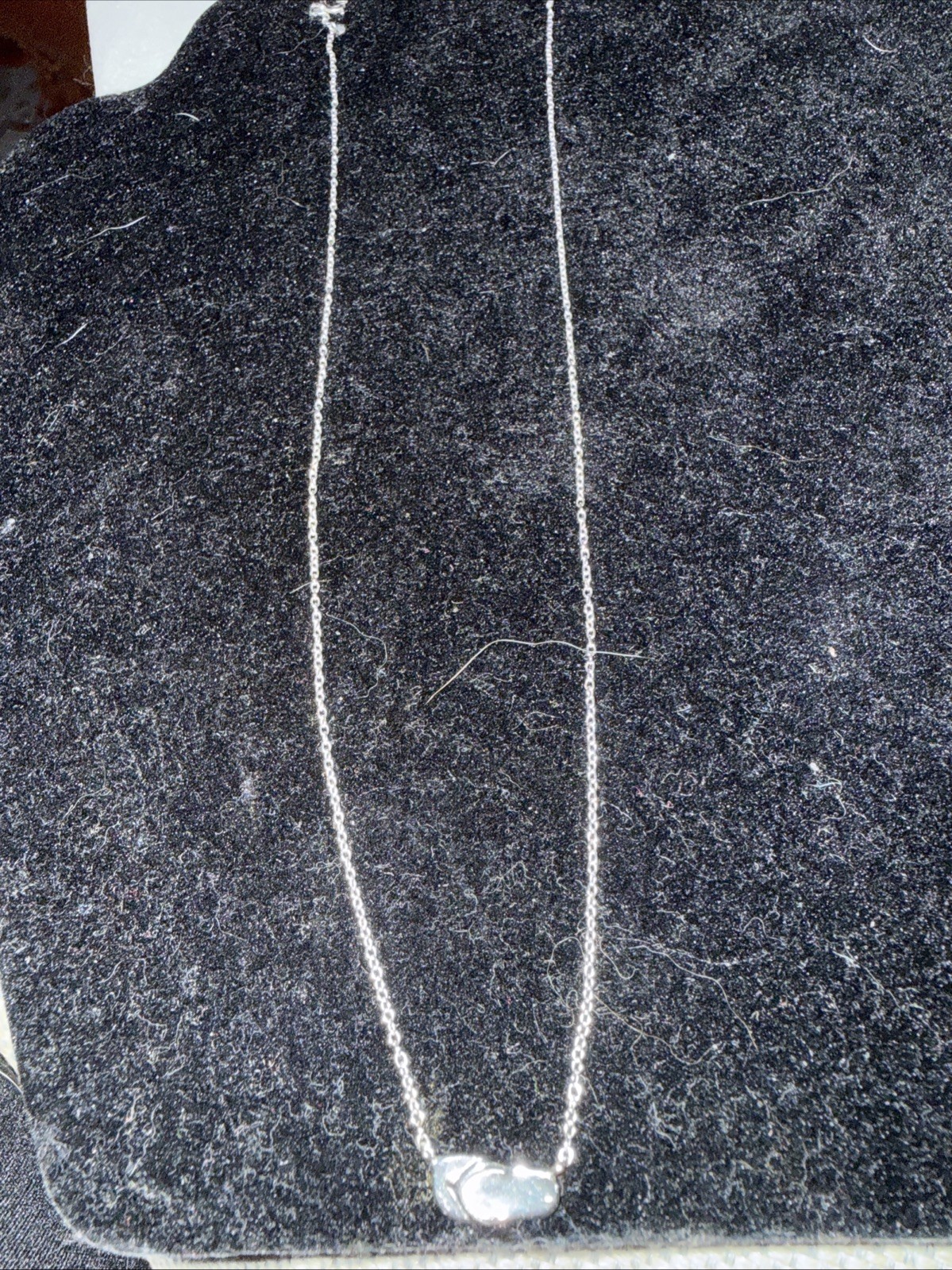 Sterling Silver Flip Flop Pendant Necklace .925 Dainty NWOT Beach Summer