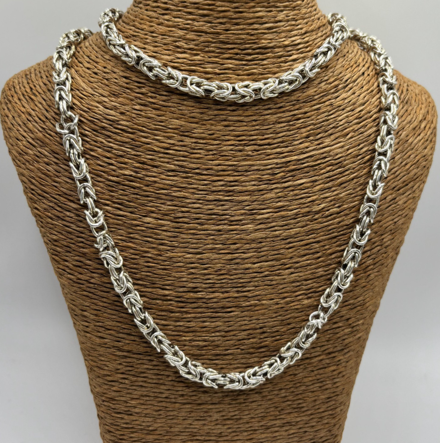 925 silver chain 41.7grams 30″long 5.00mm