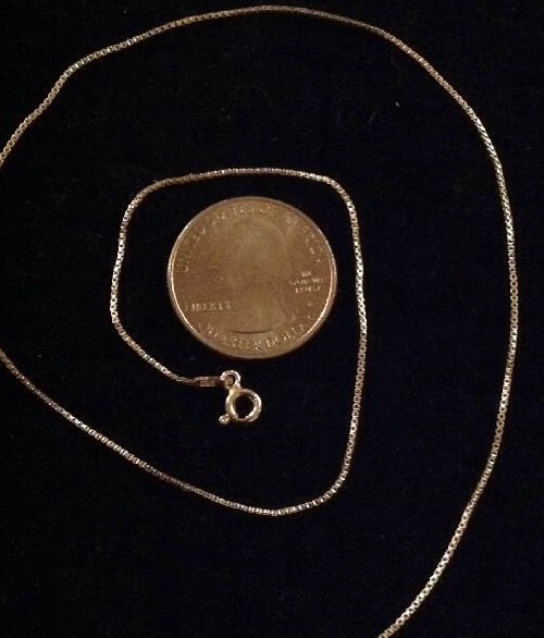Sterling Silver 16″ Necklace B40