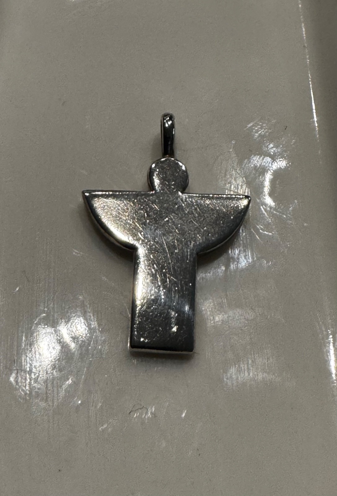 RARE RETIRED Sterling Silver James Avery Angel Pendant Excellent Condition