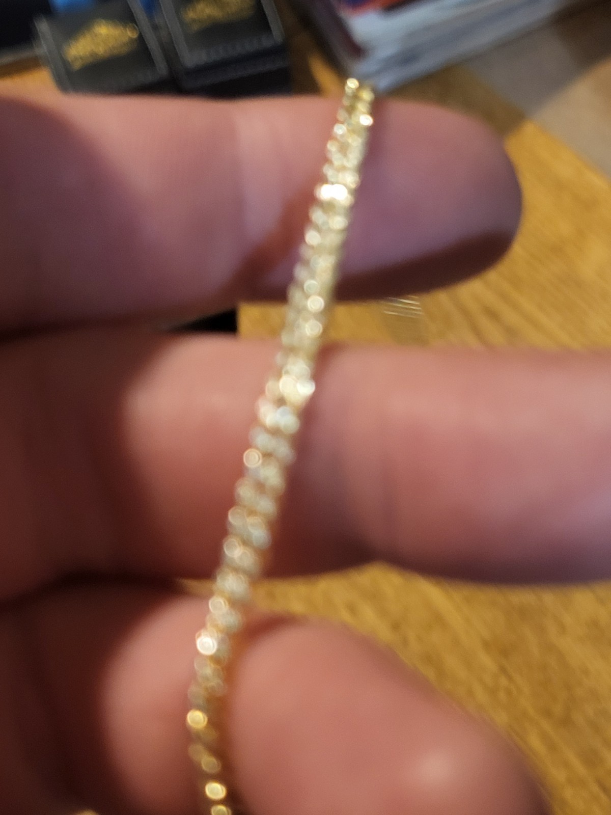 18″ Gorgeous 14k Vermiel On 925 Silver DIAMOND CUT 💎 3mm GORGEOUS 🇮🇹 ITALIAN