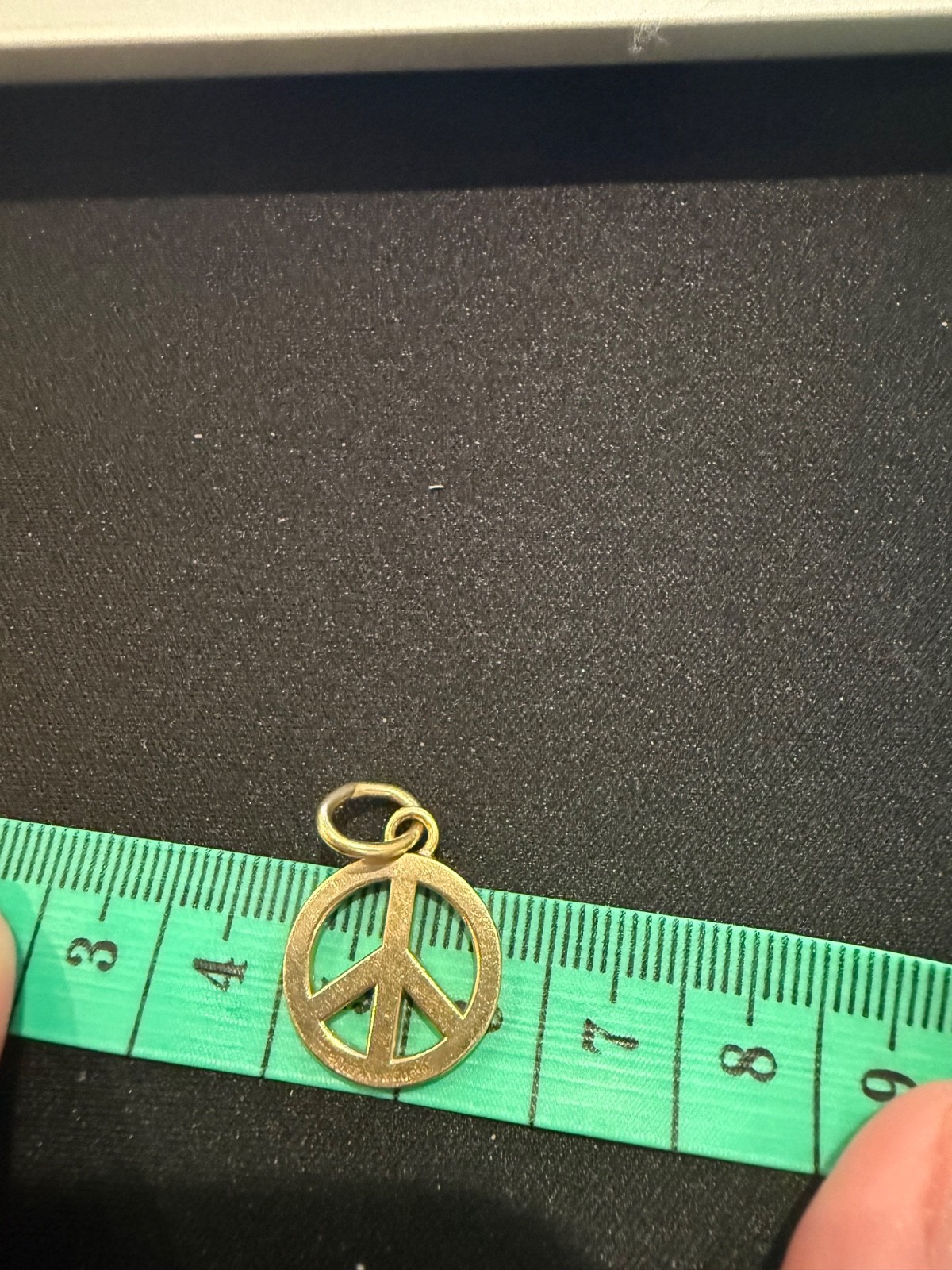 Tiffany & Co. Yellow Gold Peace Pendant or Charm