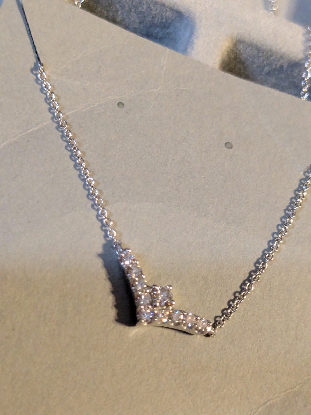 Brilliant Earth Diamond Pave Chevron Necklace