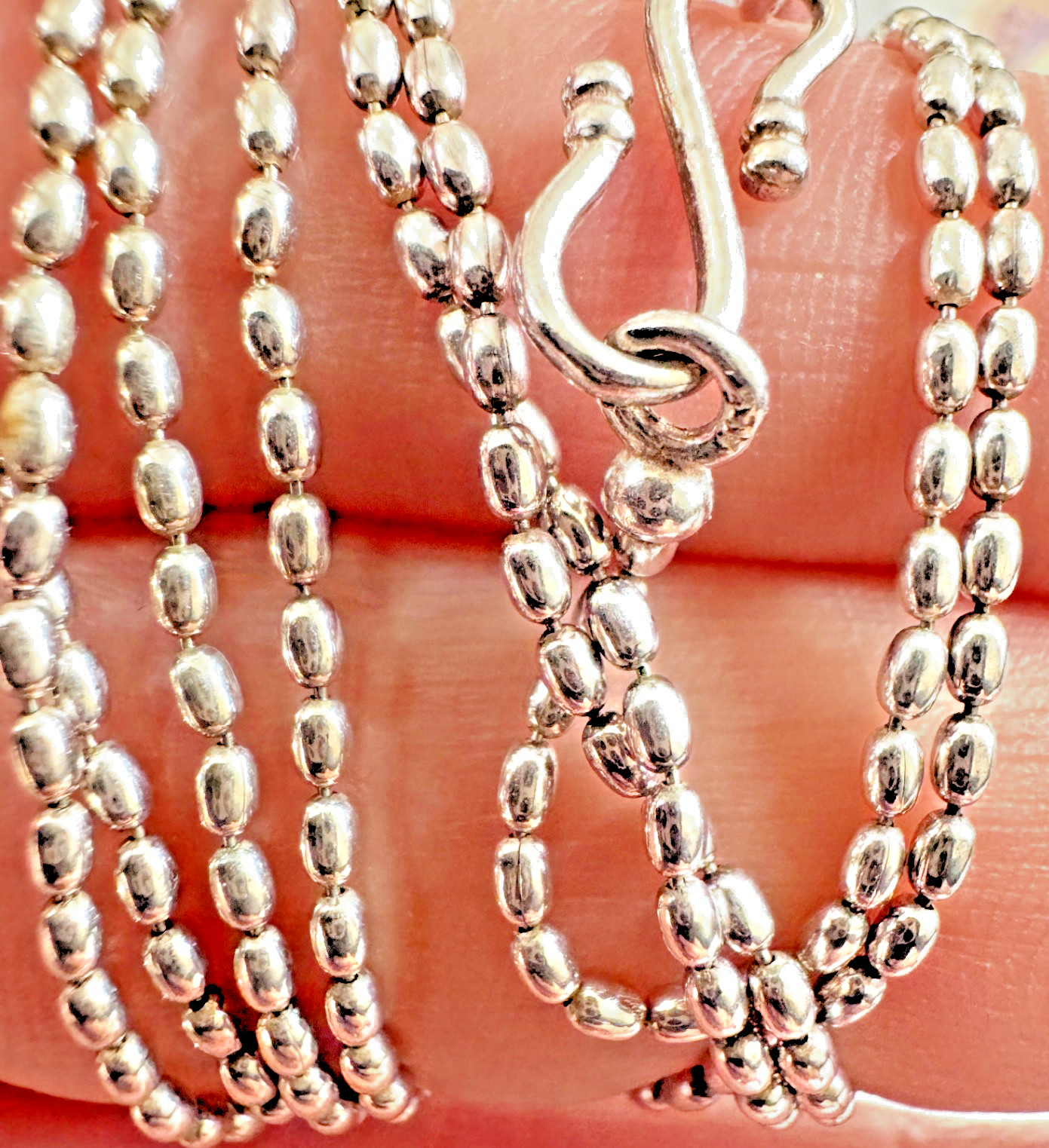 Pandora Elegant Embrace Sterling Silver 925 Chain 70 cm with an S Hook.