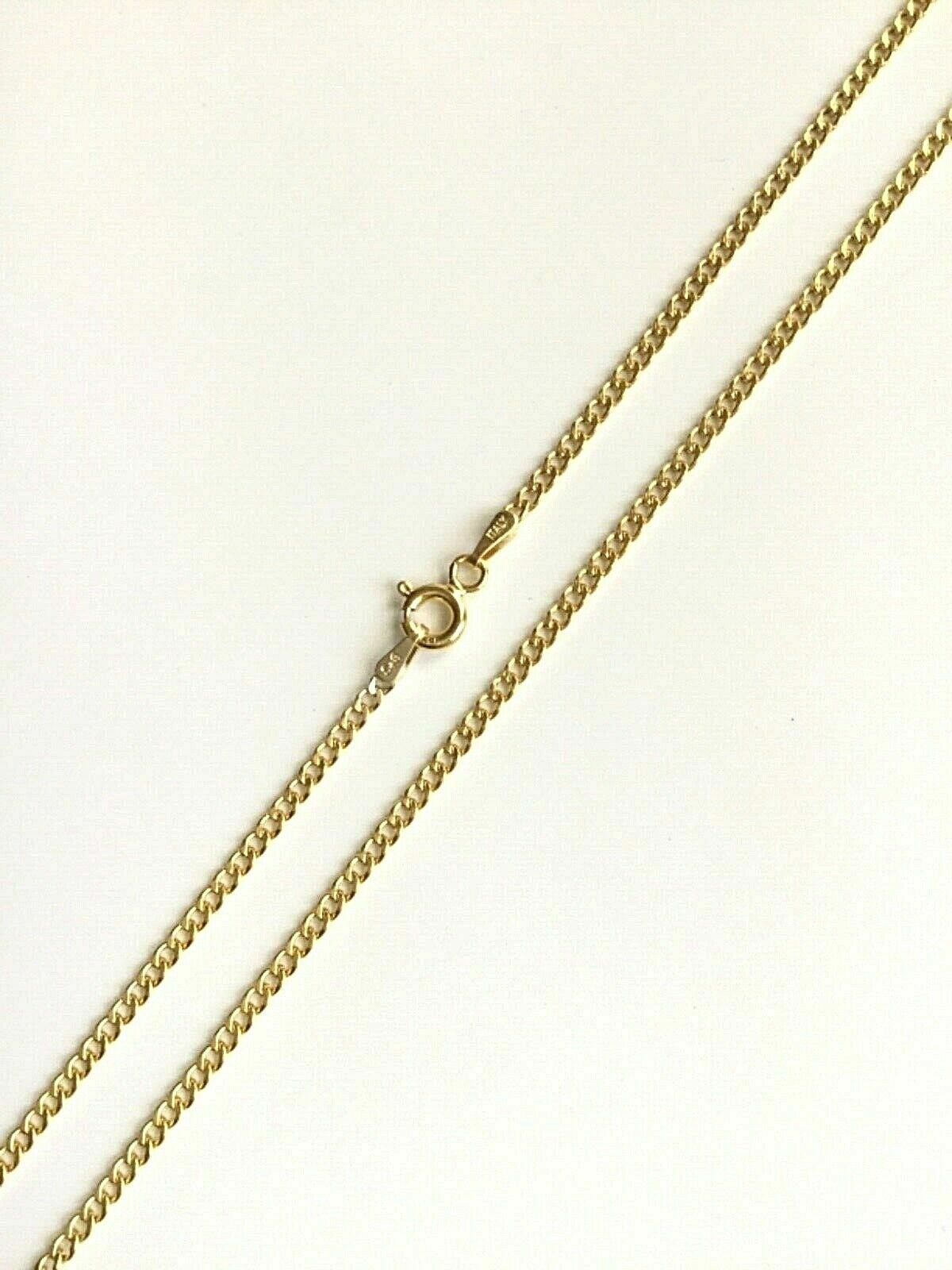 14K REAL GOLD HEART LOVE NECKLACE 20″/14K ORO CADENA DE CORAZON AMOR 20″ – N41