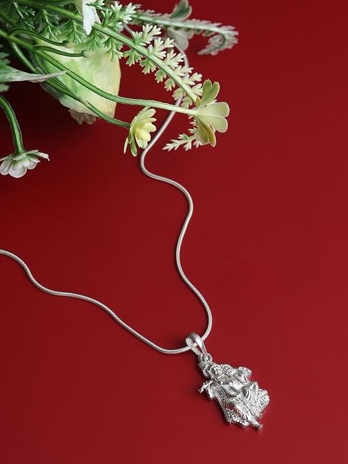 925 Sterling Silver Radha Krishna Pendant Hindu Religious Unisex Charm Gift 2.9g
