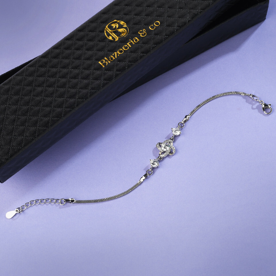 Dainty Sterling Silver Bracelets for Women – Teen Girls and Adults – Brand New
