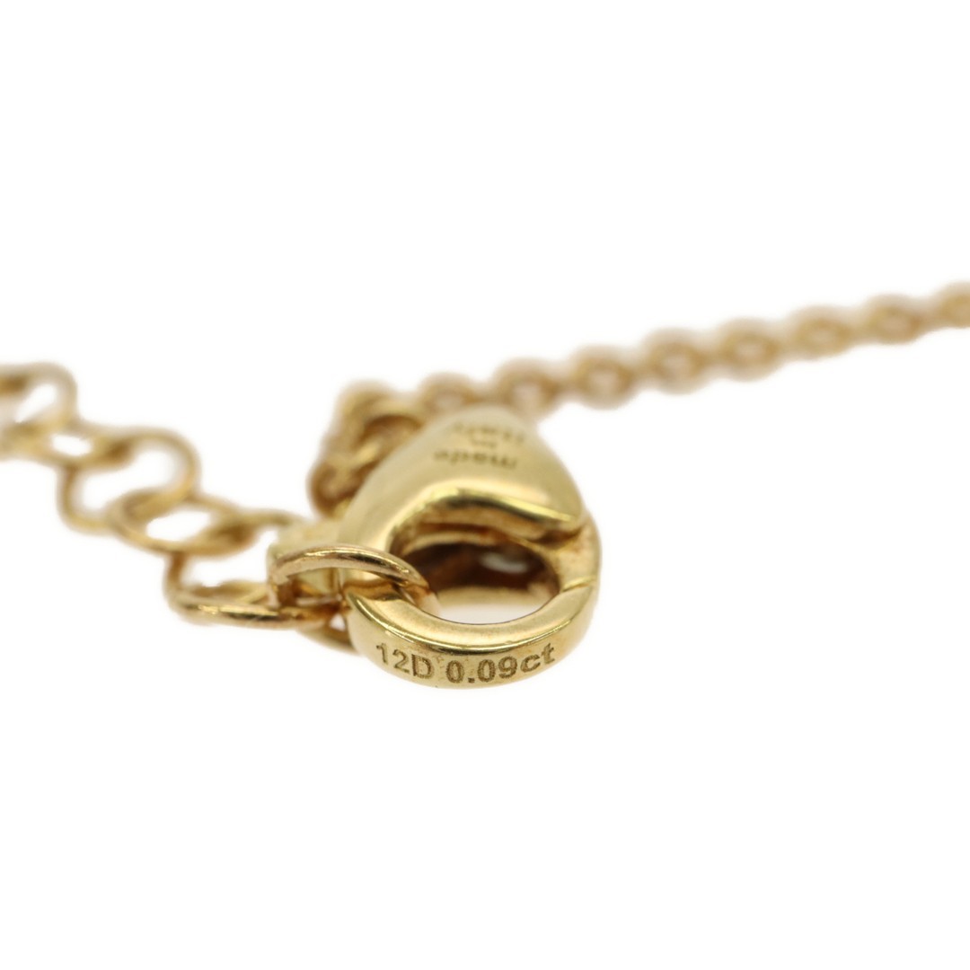 MARCO BICEGO Yellow Gold 18K & Diamond Necklace Total Length 17.3 in With Case