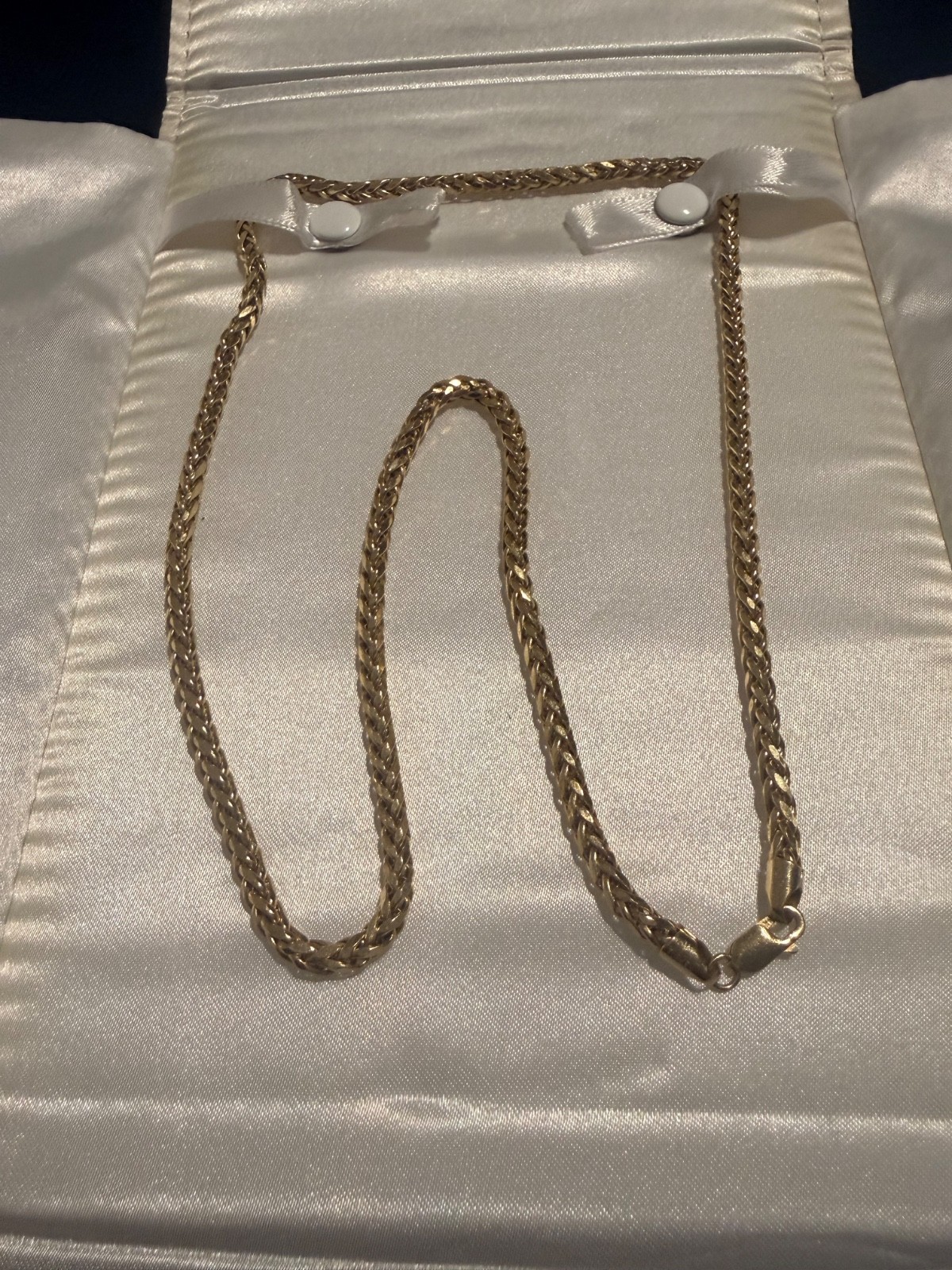 14k gold franco chain 24″ 16.1g 4mm