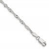 Sterling Silver Singapore Chain Chain 1.4-3.5mm 7-30″