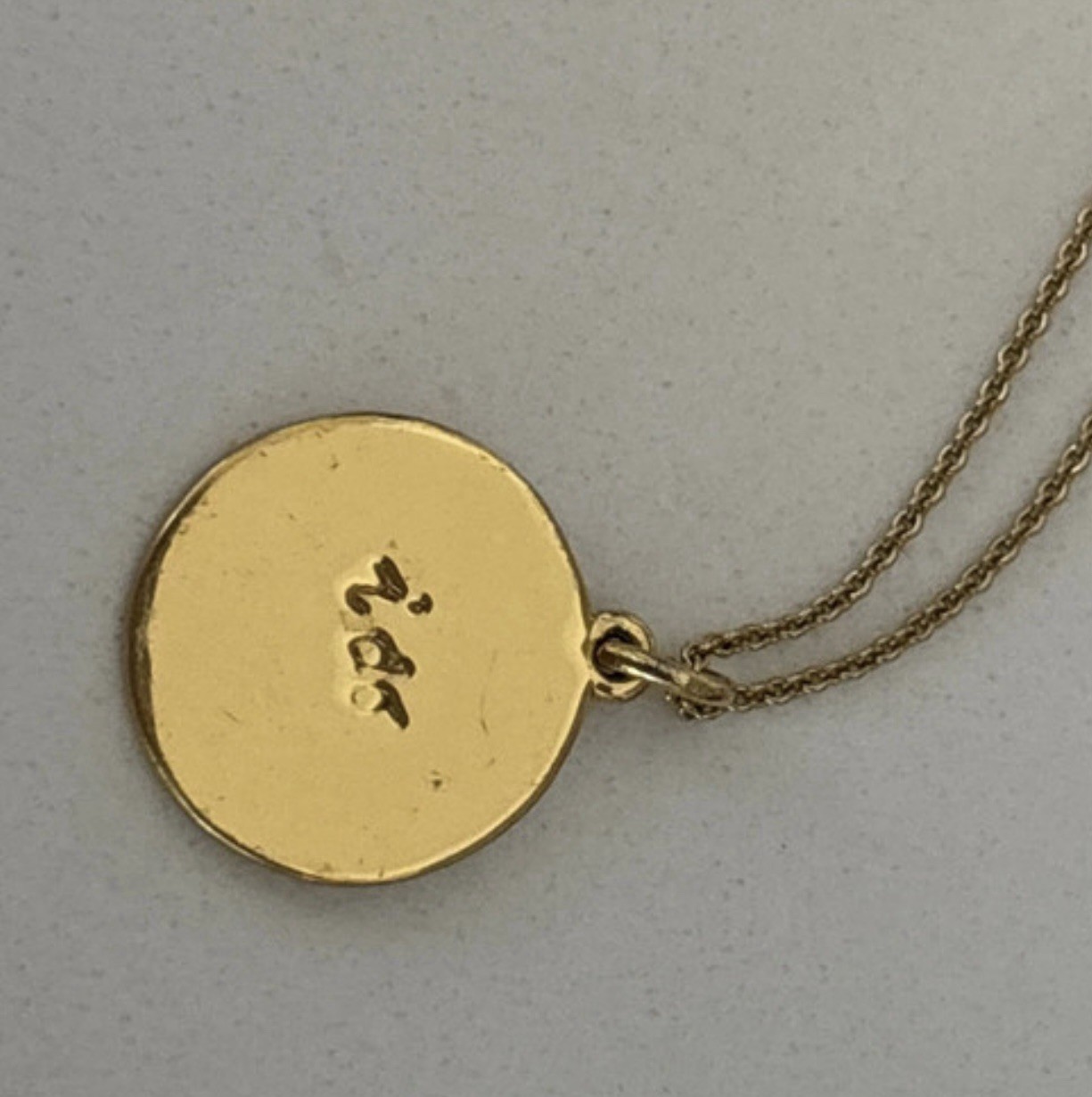 RARE Kate Spade “Say Yes ‘I DO’” Necklace – 12Kt Gold-Plated Bridal Charm